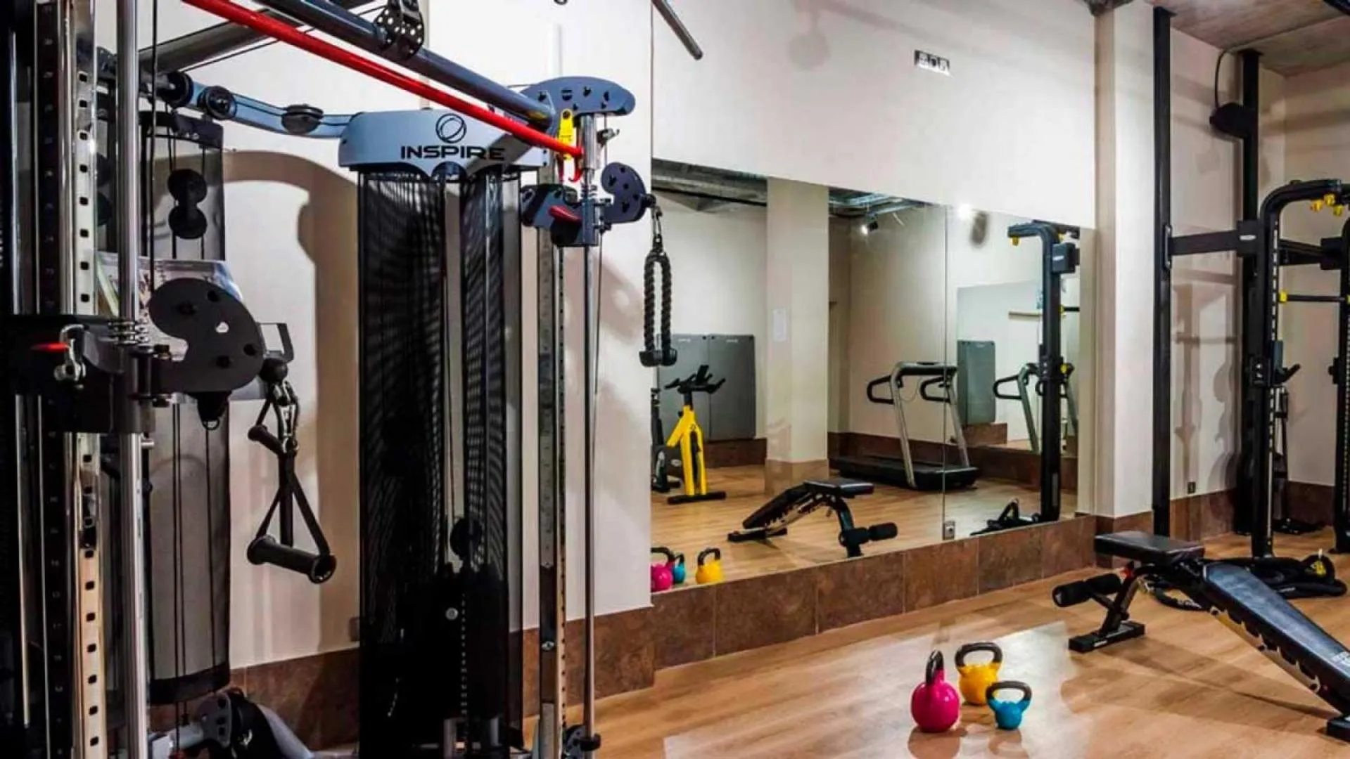 Fitness centre/facilities in Hotel Roc Meler