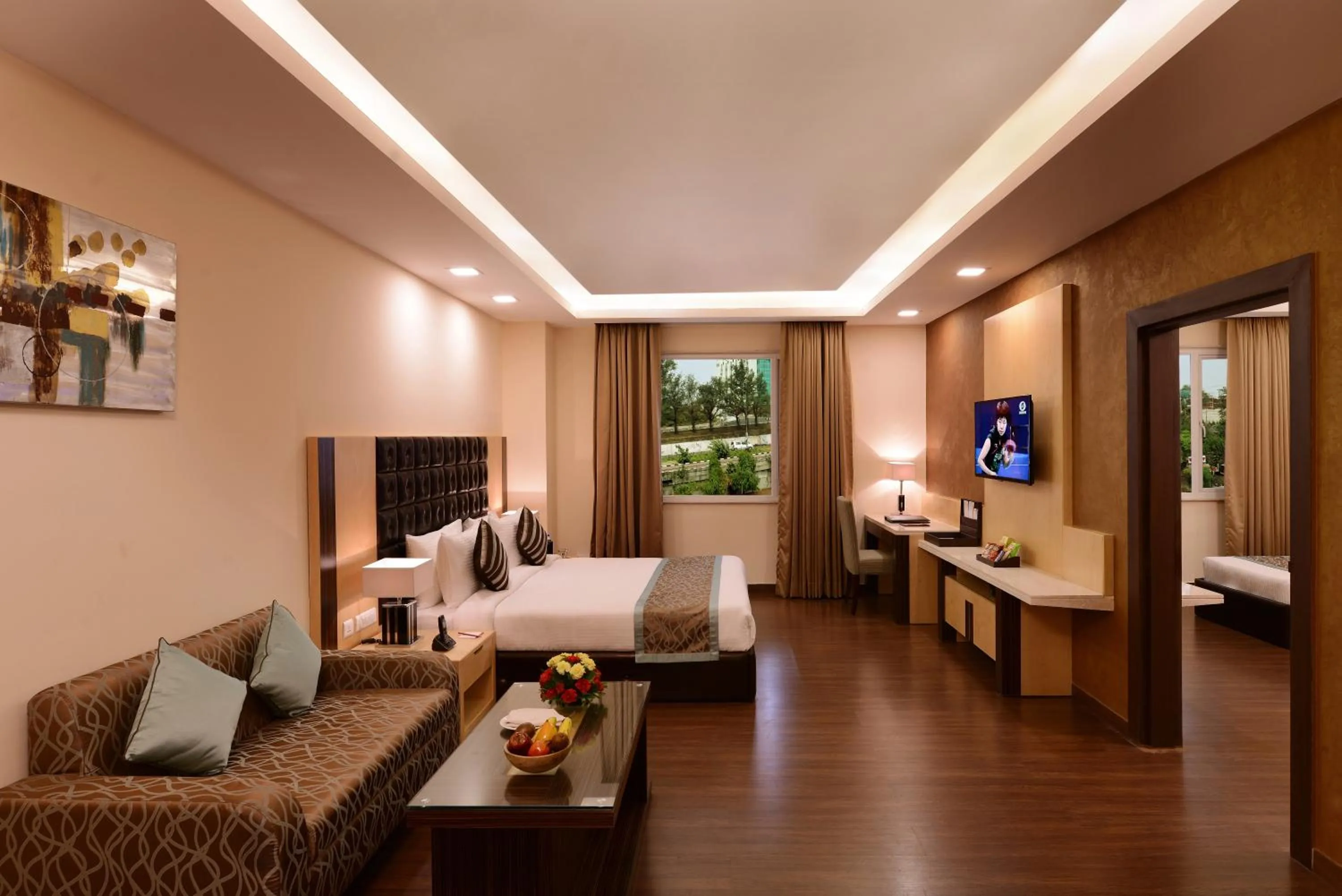 Bed in Grand Plaza Lords Inn Jammu