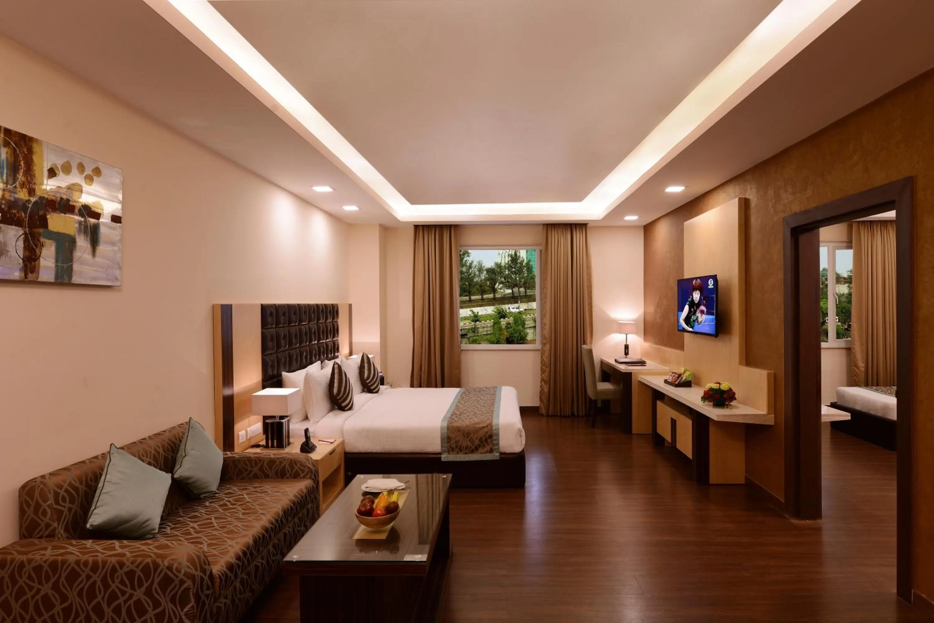 Bed in Grand Plaza Lords Inn Jammu