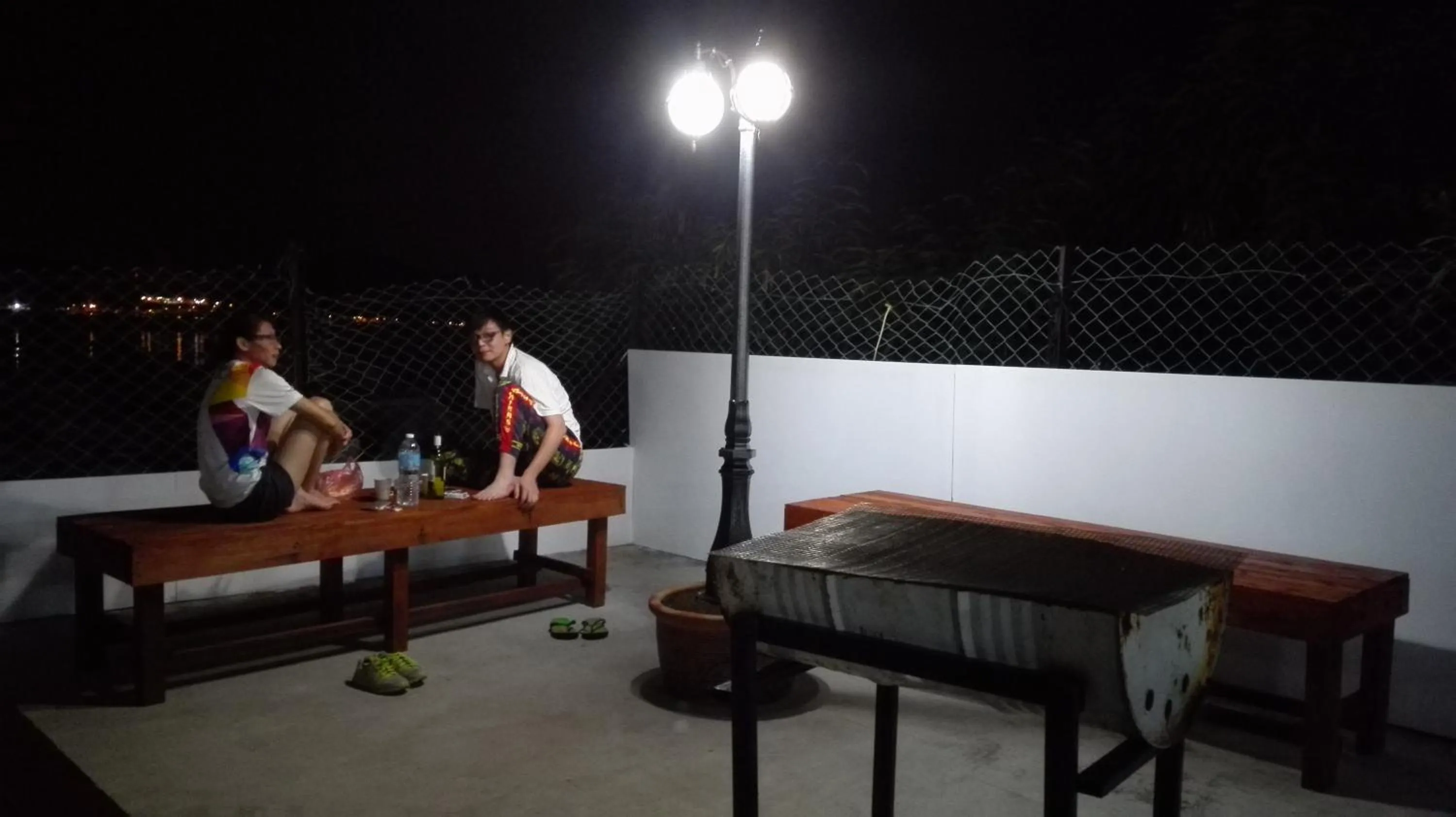 Communal lounge/ TV room in Pangkor Home Sea Village