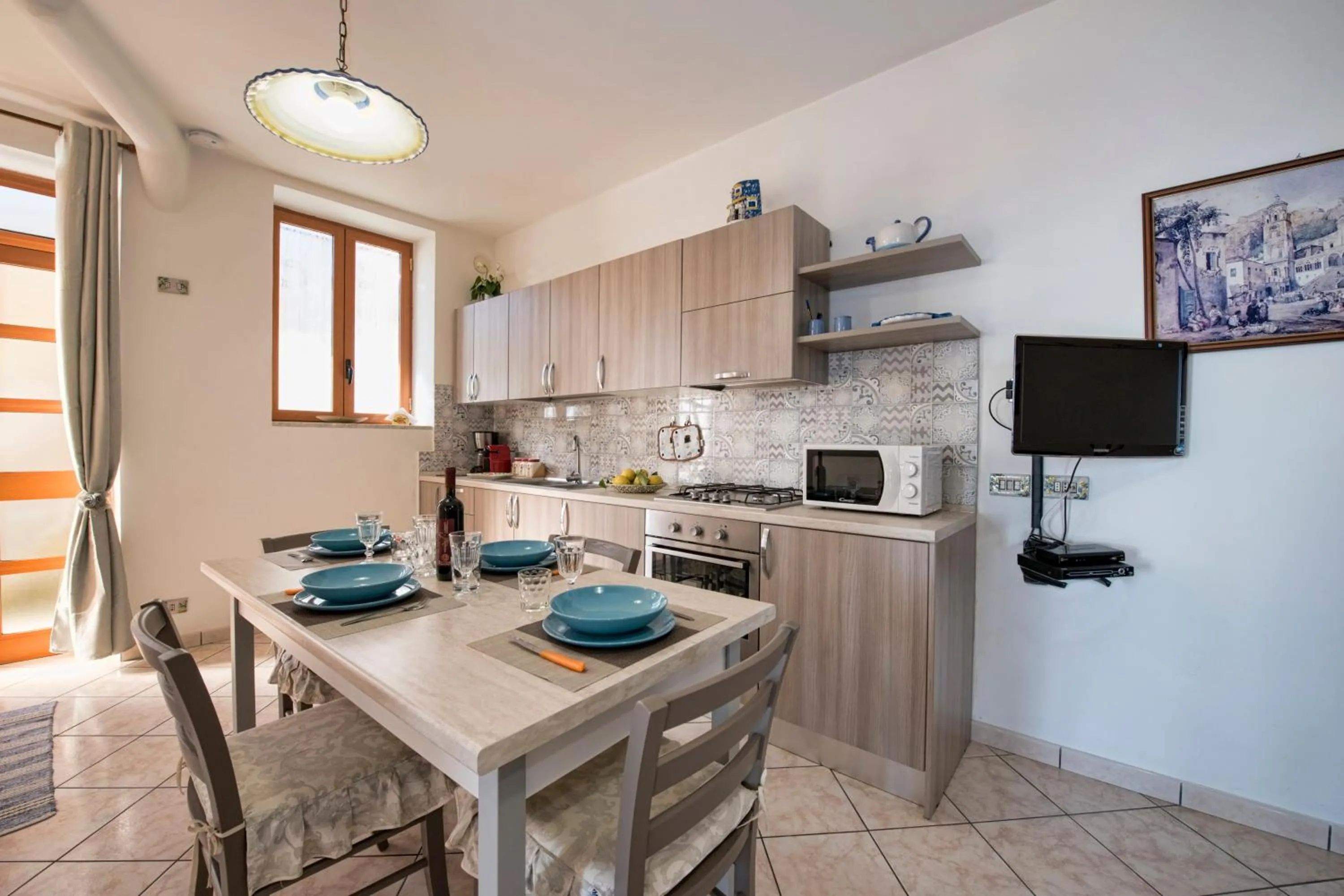 Kitchen or kitchenette in Casa Nancy