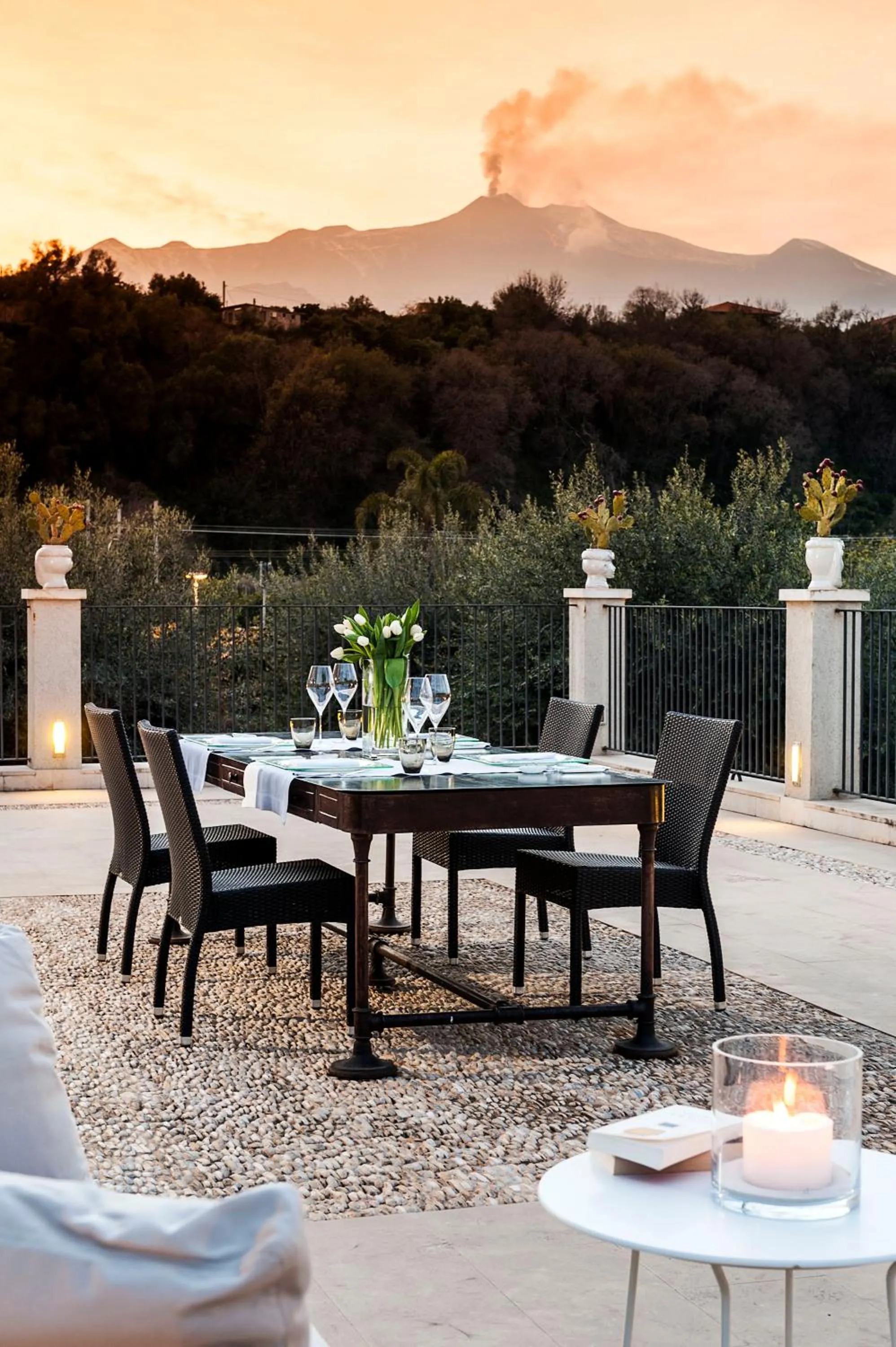 Balcony/Terrace in Donna Carmela Resort & Lodges
