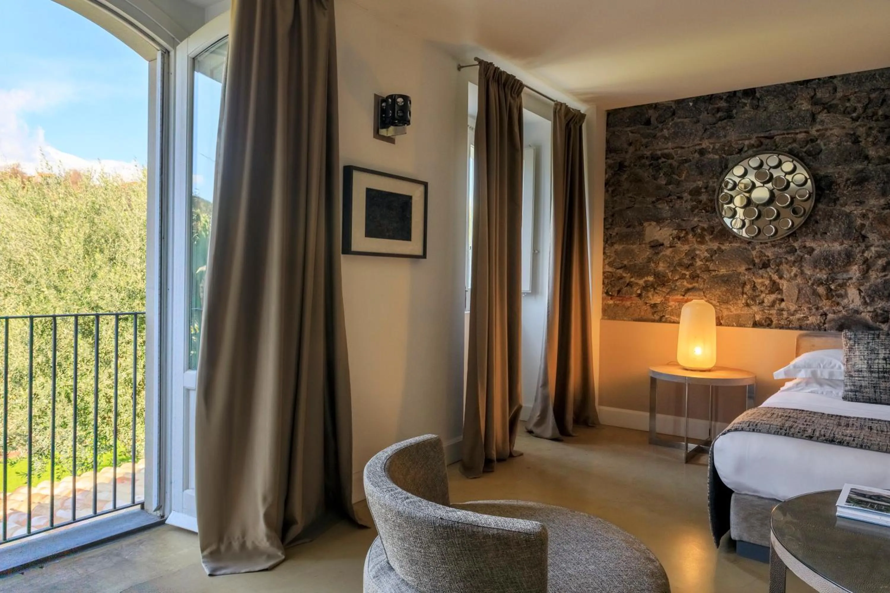 Bedroom, Bed in Donna Carmela Resort & Lodges