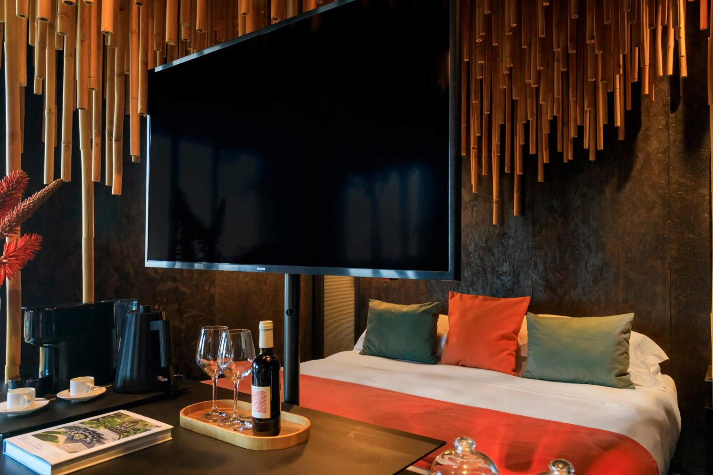 Bedroom, Bed in Donna Carmela Resort & Lodges