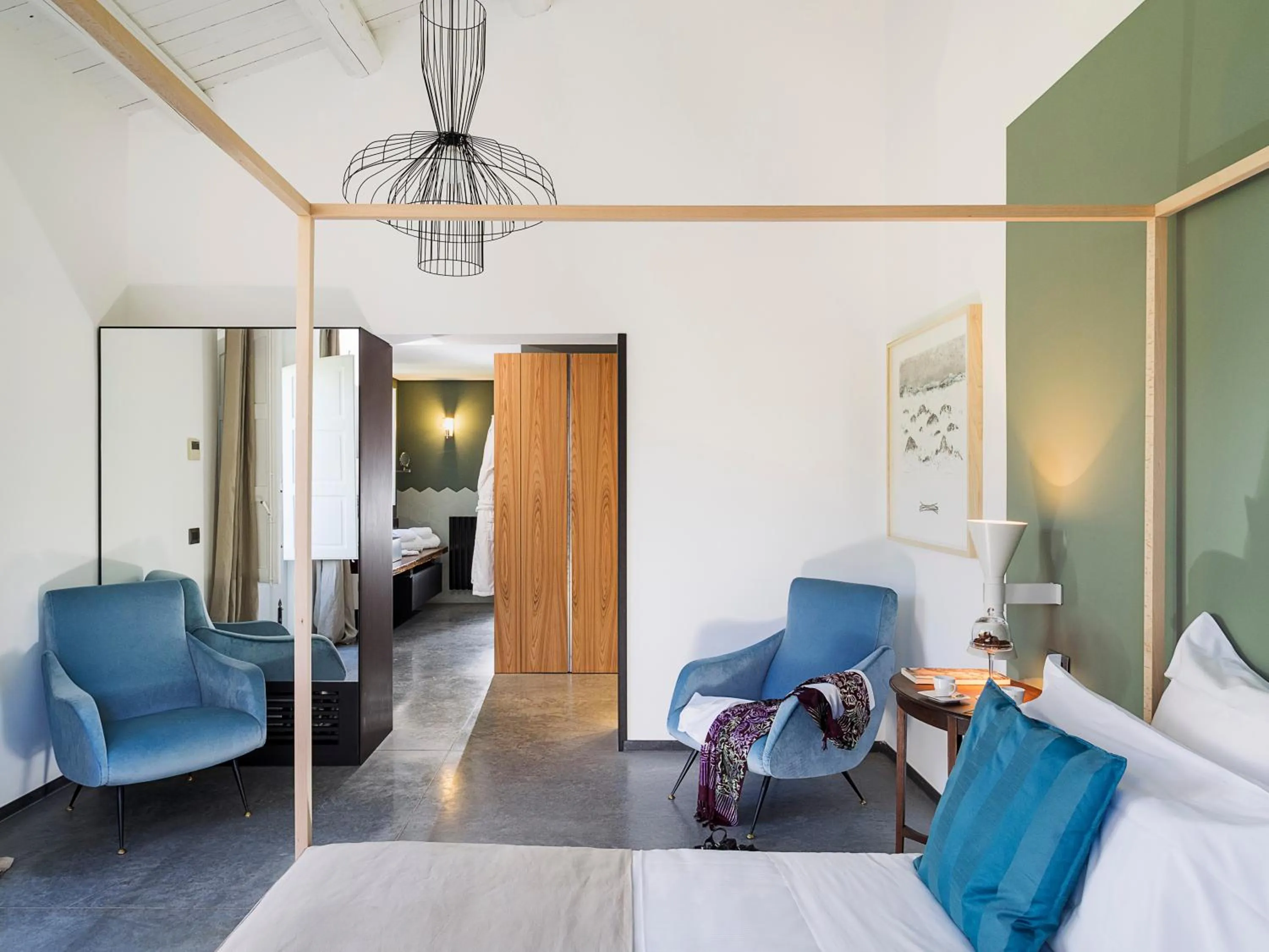 Bed in Donna Carmela Resort & Lodges