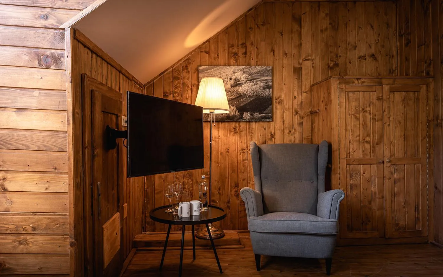 Seating area in Valea Verde Retreat Transilvania