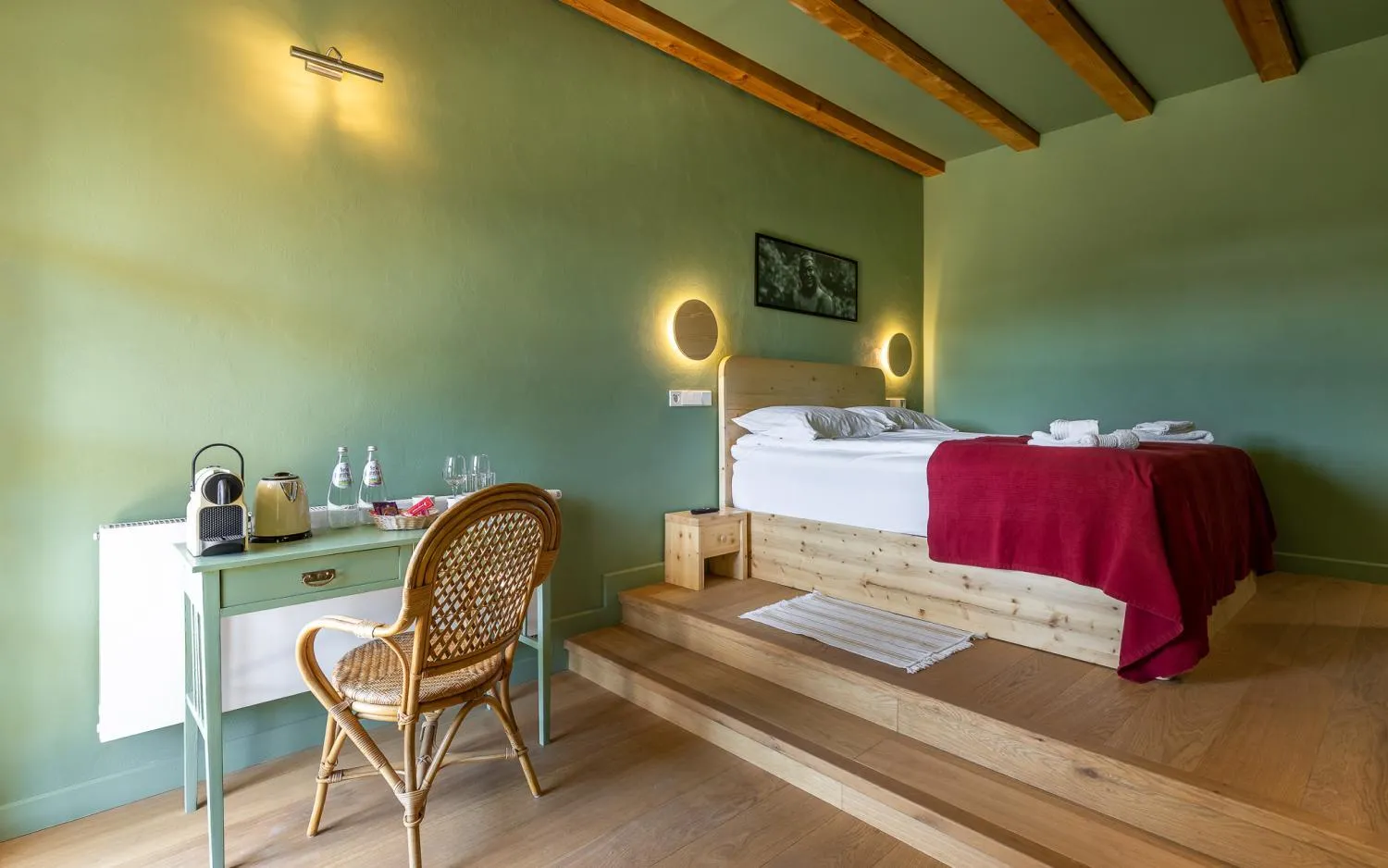 Bed in Valea Verde Retreat Transilvania