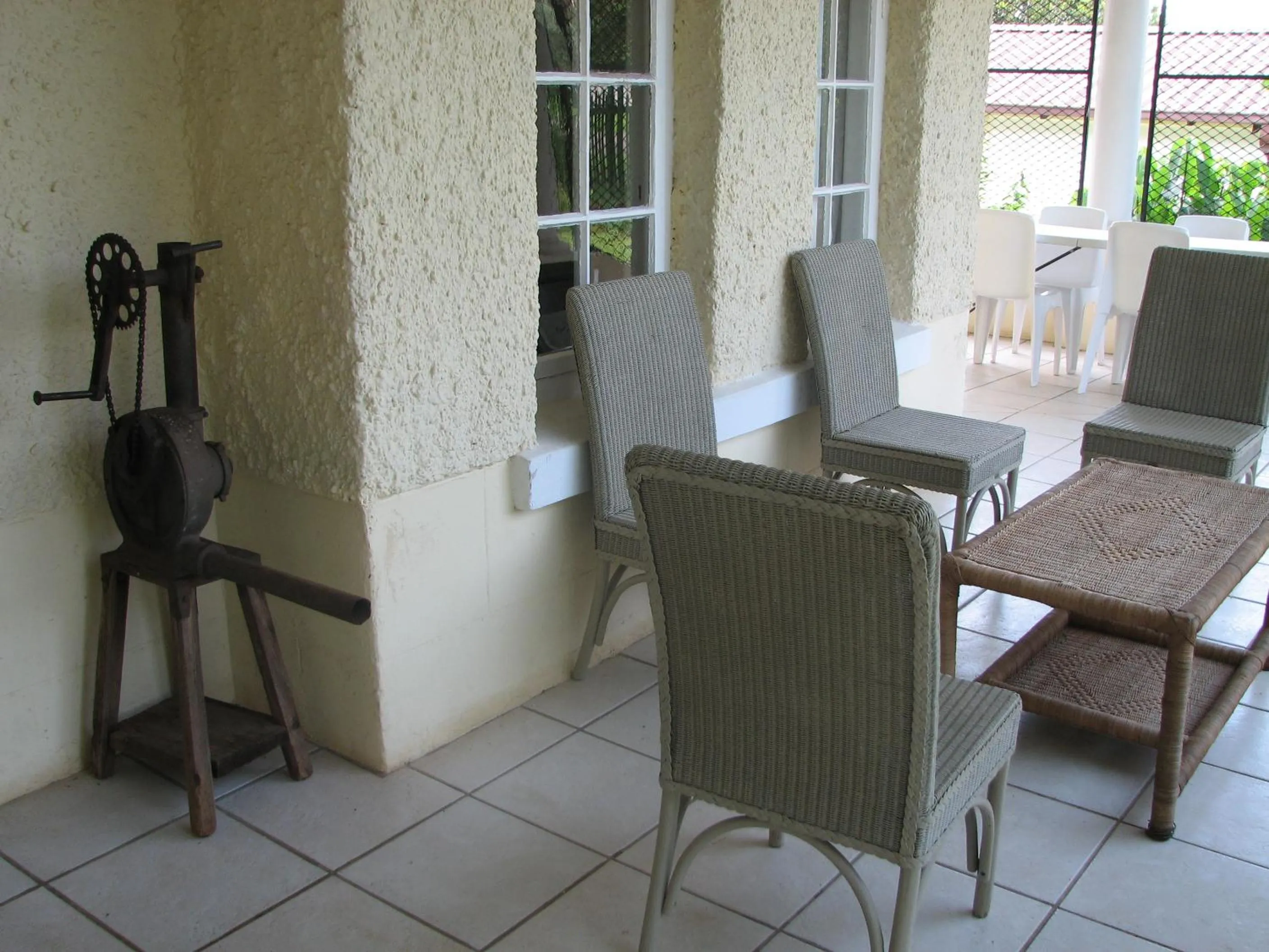 Patio in Absolute Leisure Cottages