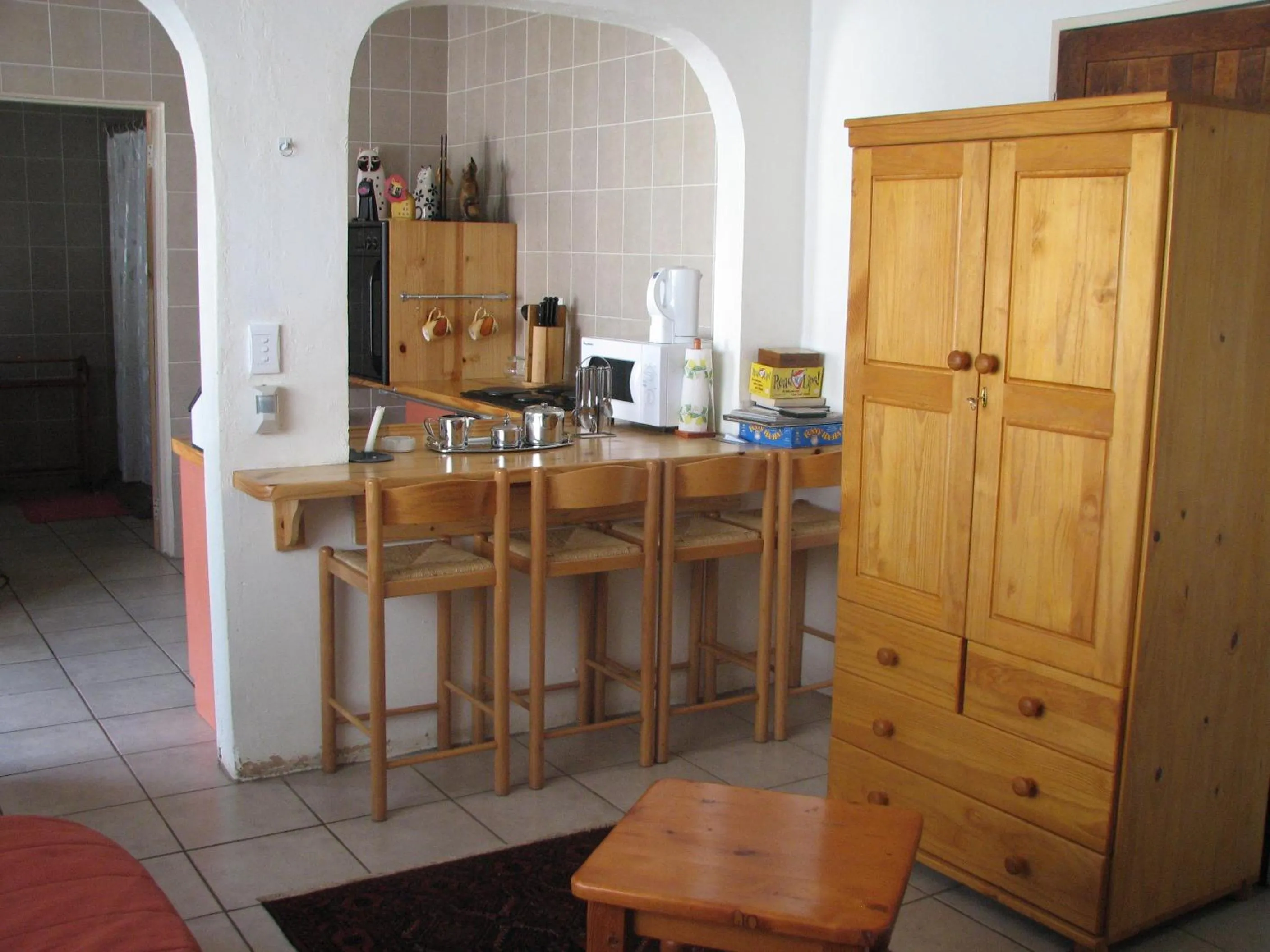 Dining area in Absolute Leisure Cottages