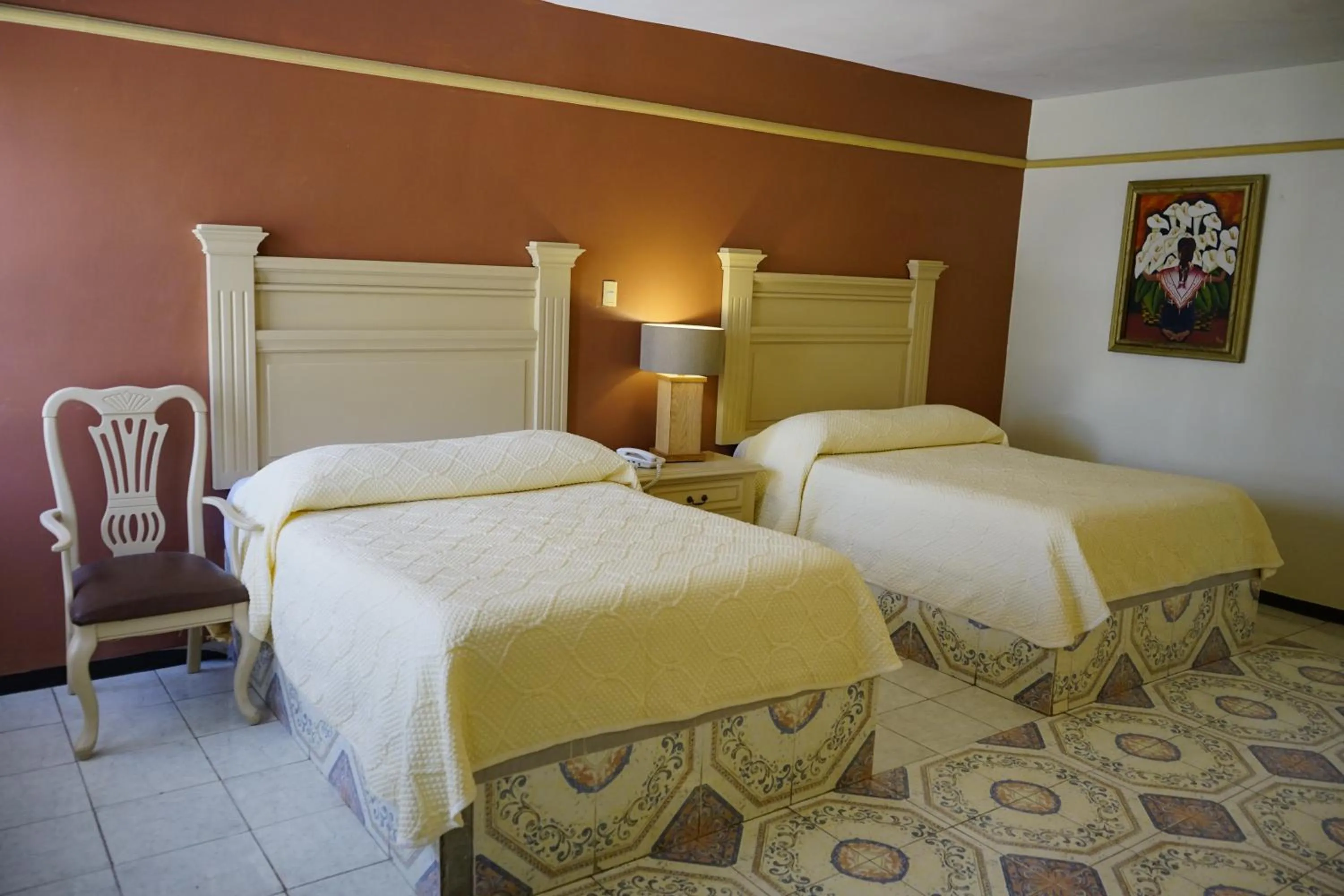 Bed in Hotel Posada del Sol Inn