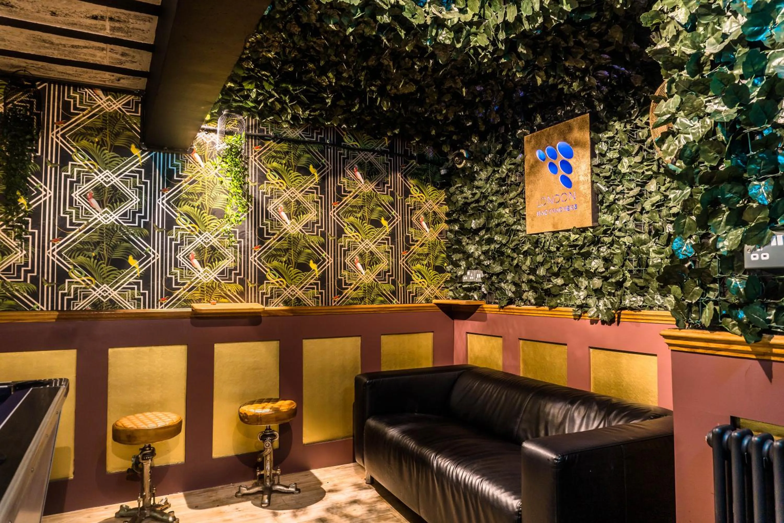 Game Room in London Backpackers Youth Hostel 18 - 35 Years Old Only