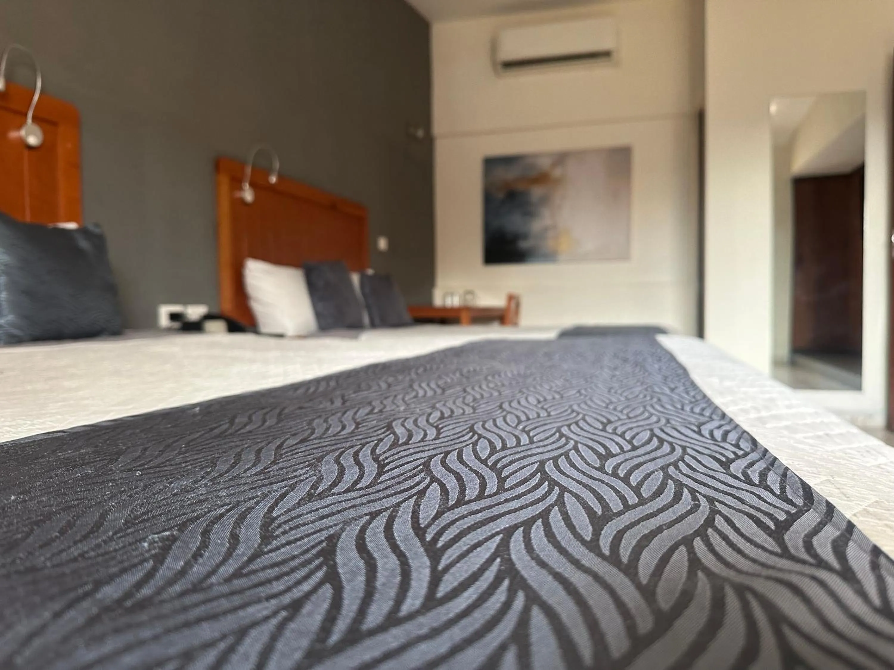 Bed in Hotel Pastora