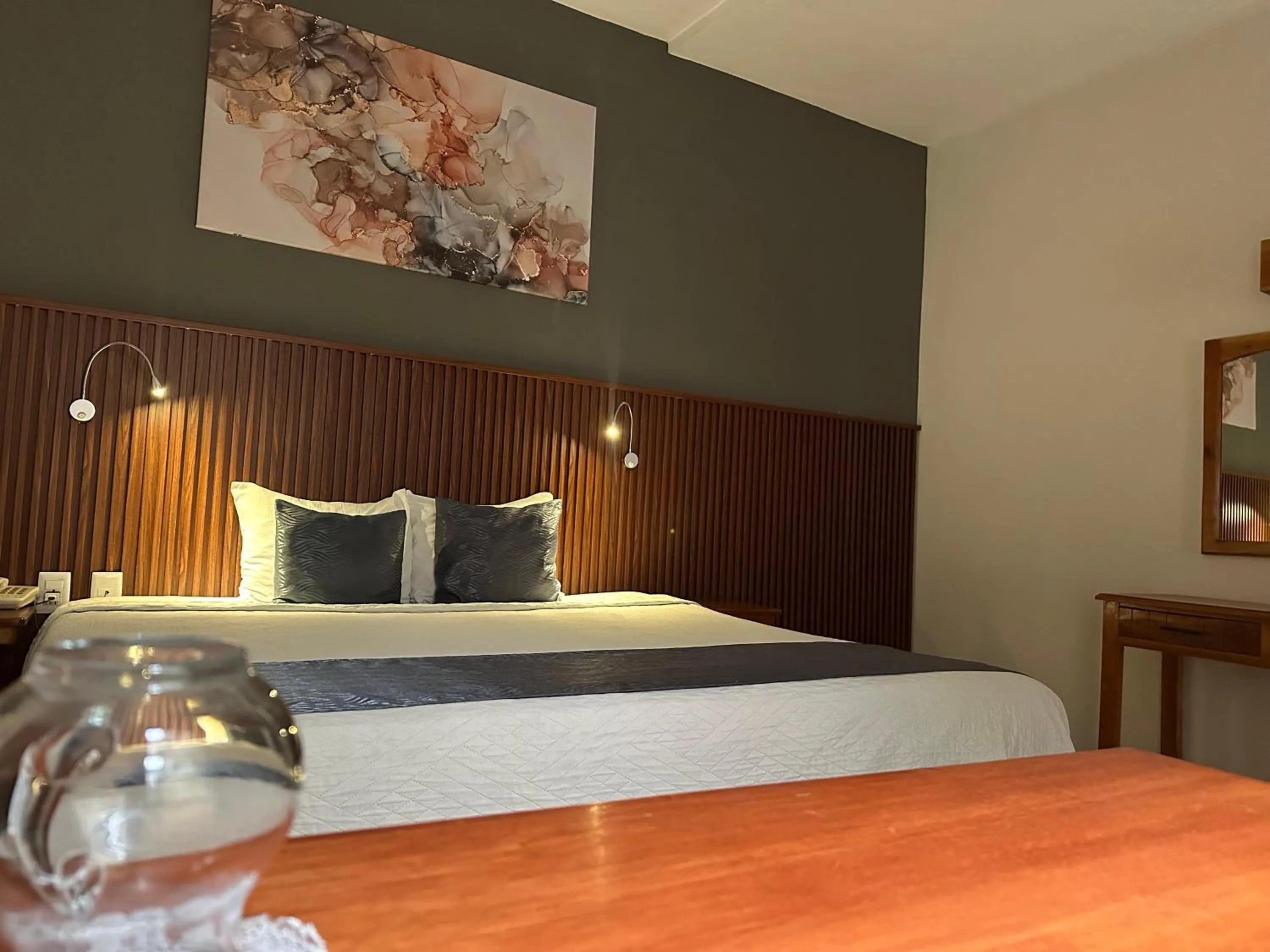 Bed in Hotel Pastora