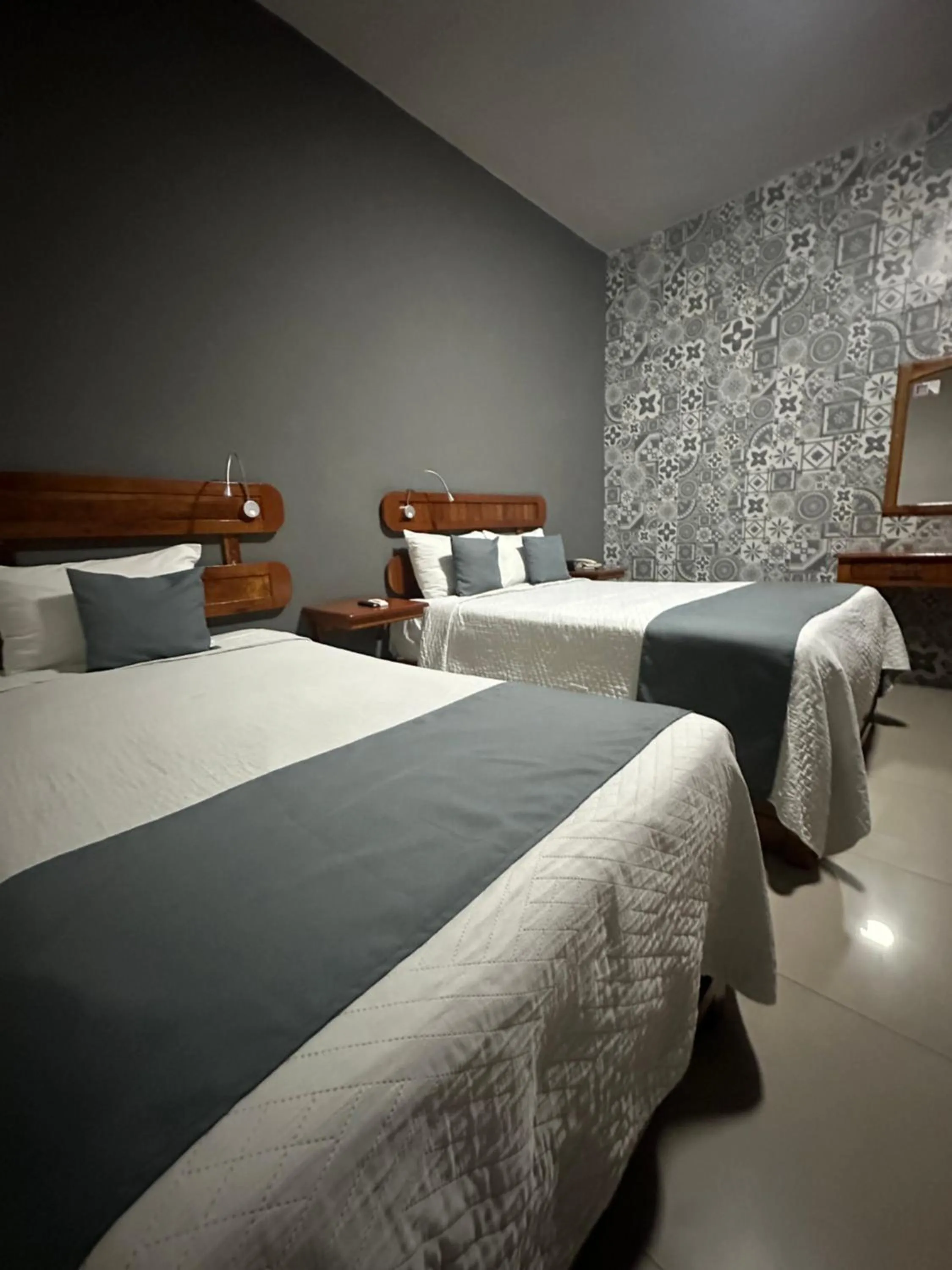 Bed in Hotel Pastora