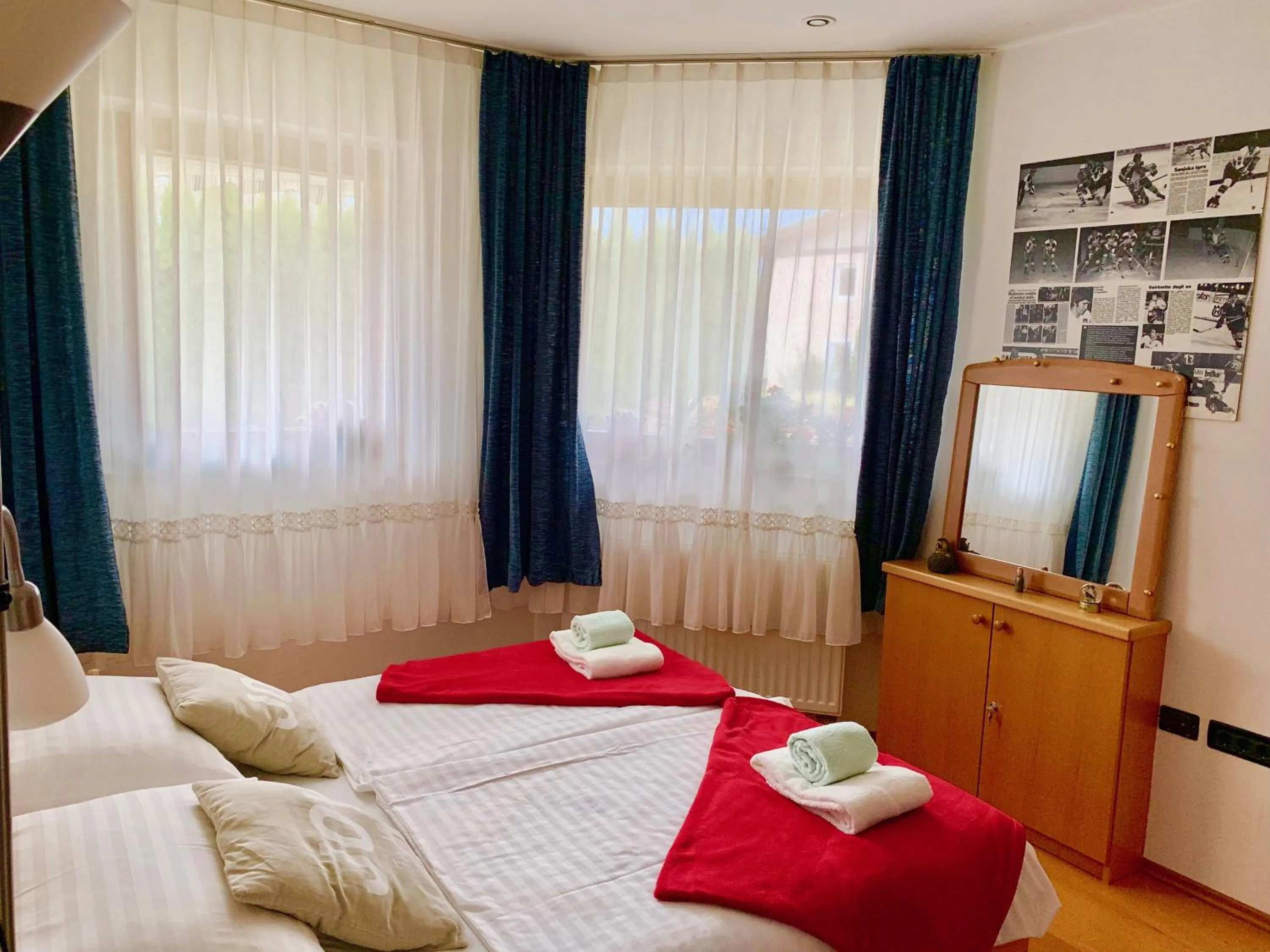 Bed in Rudi Hiti's Guest House