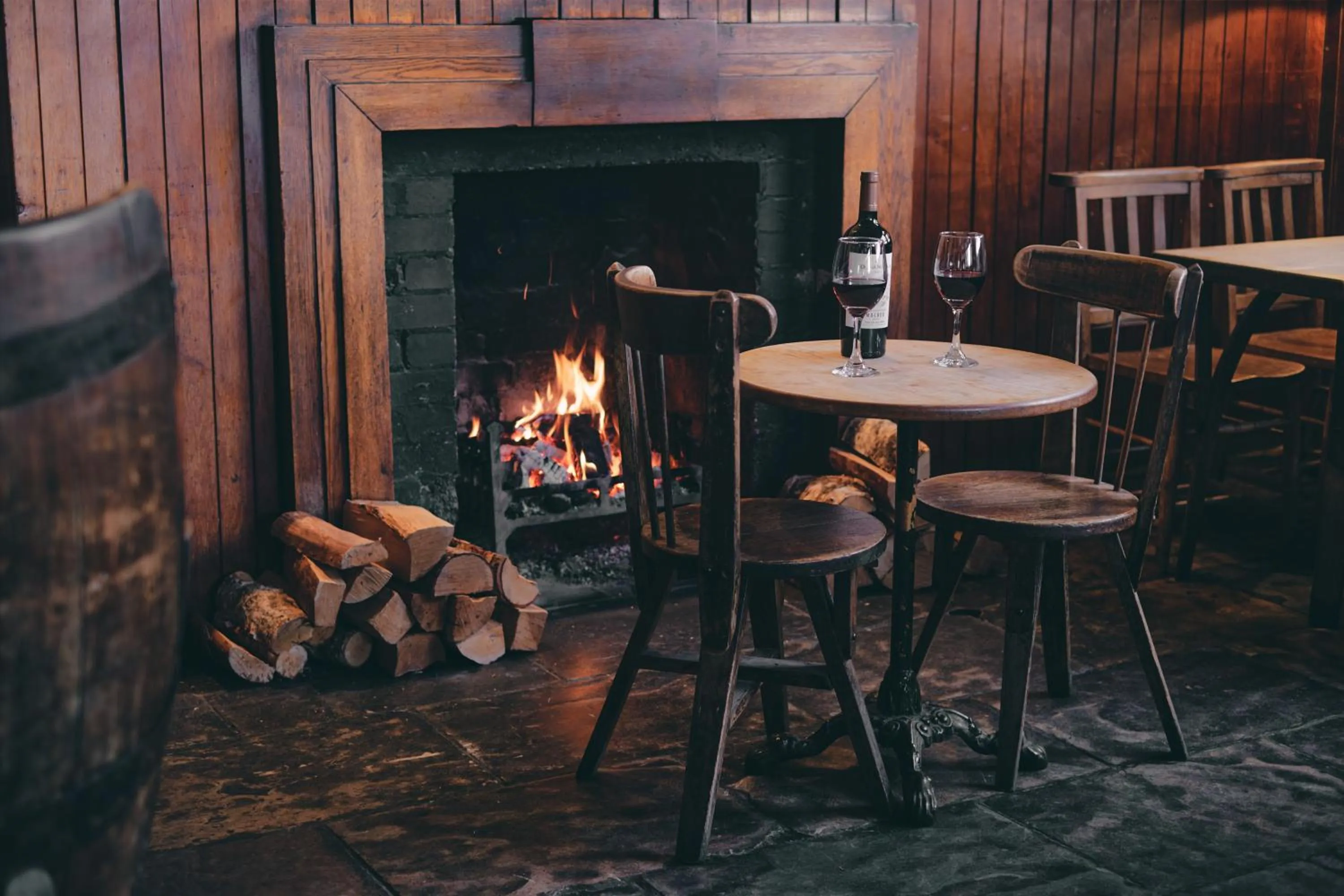 flat iron in Rose and Crown Stoke Newington