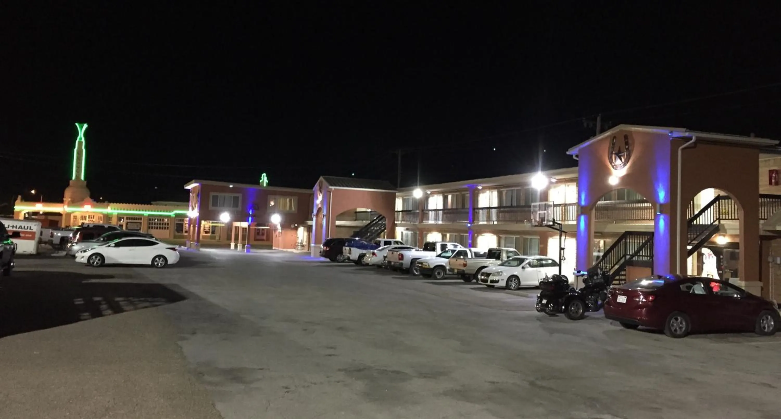 Property building in Western Motel