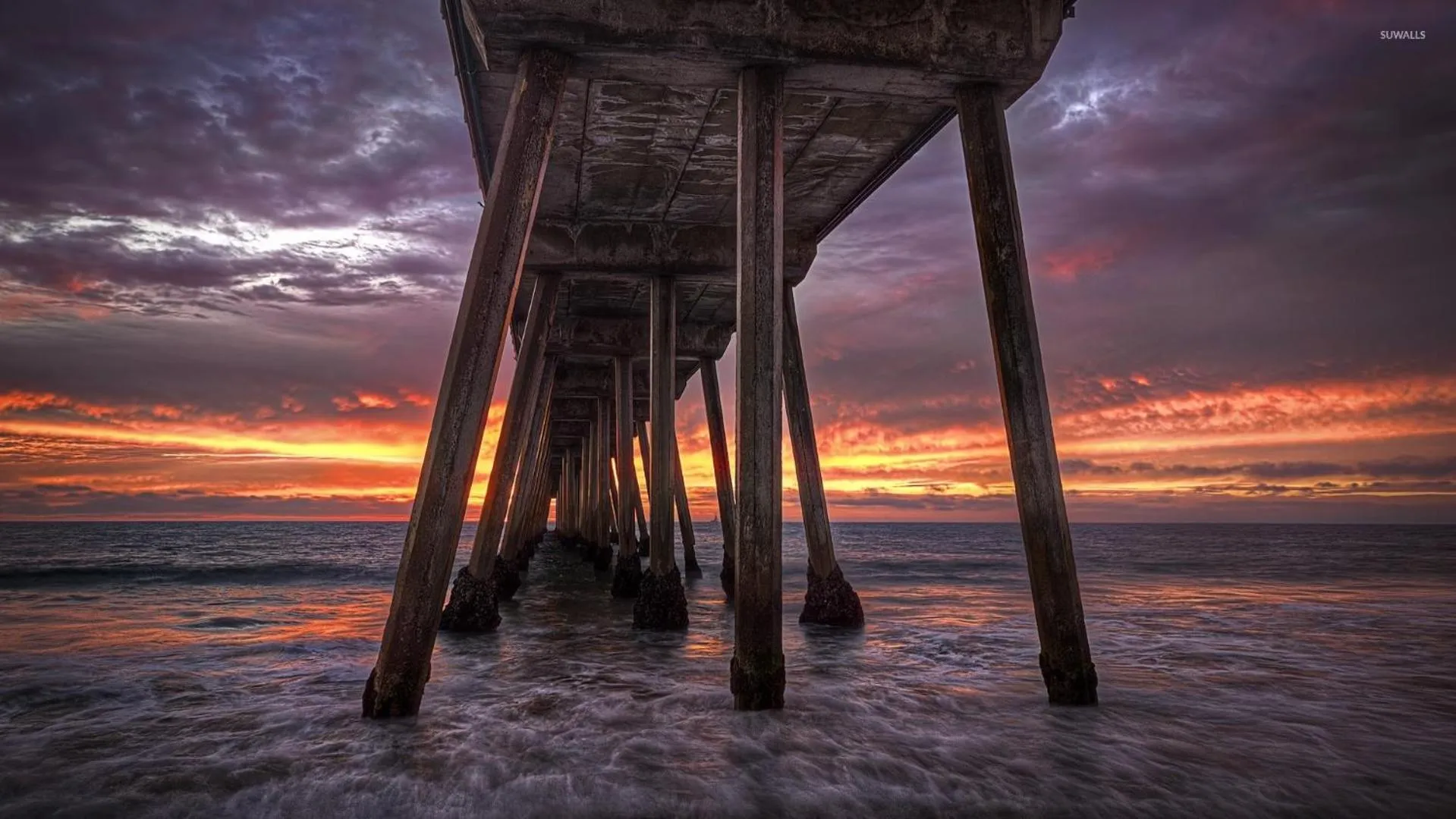 Sunset in ITH Hermosa Beach Surf Hostel LAX