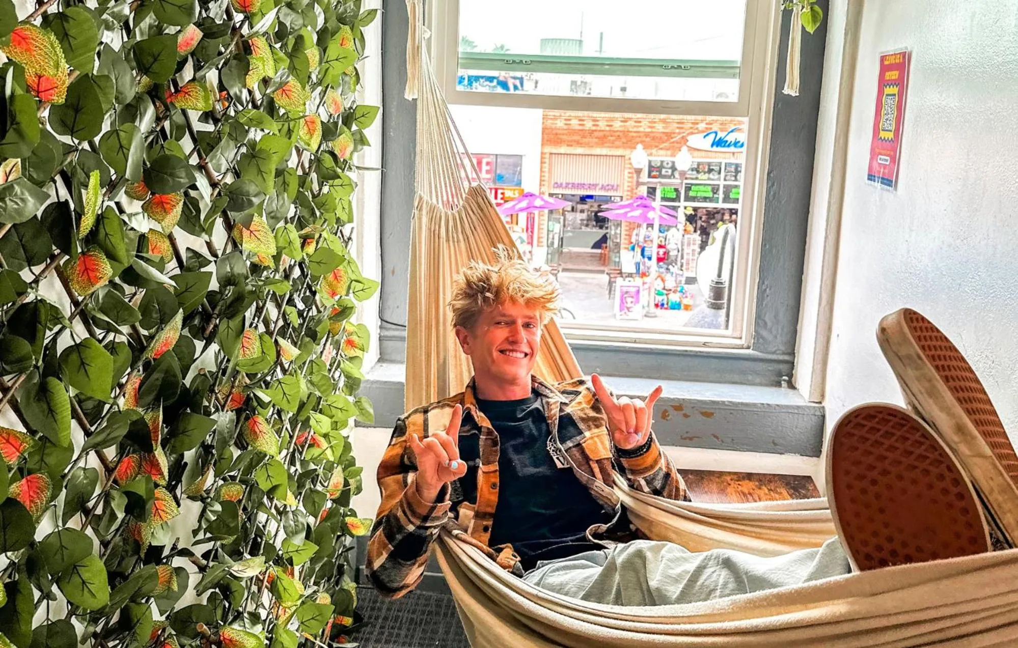 group of guests in ITH Hermosa Beach Surf Hostel LAX