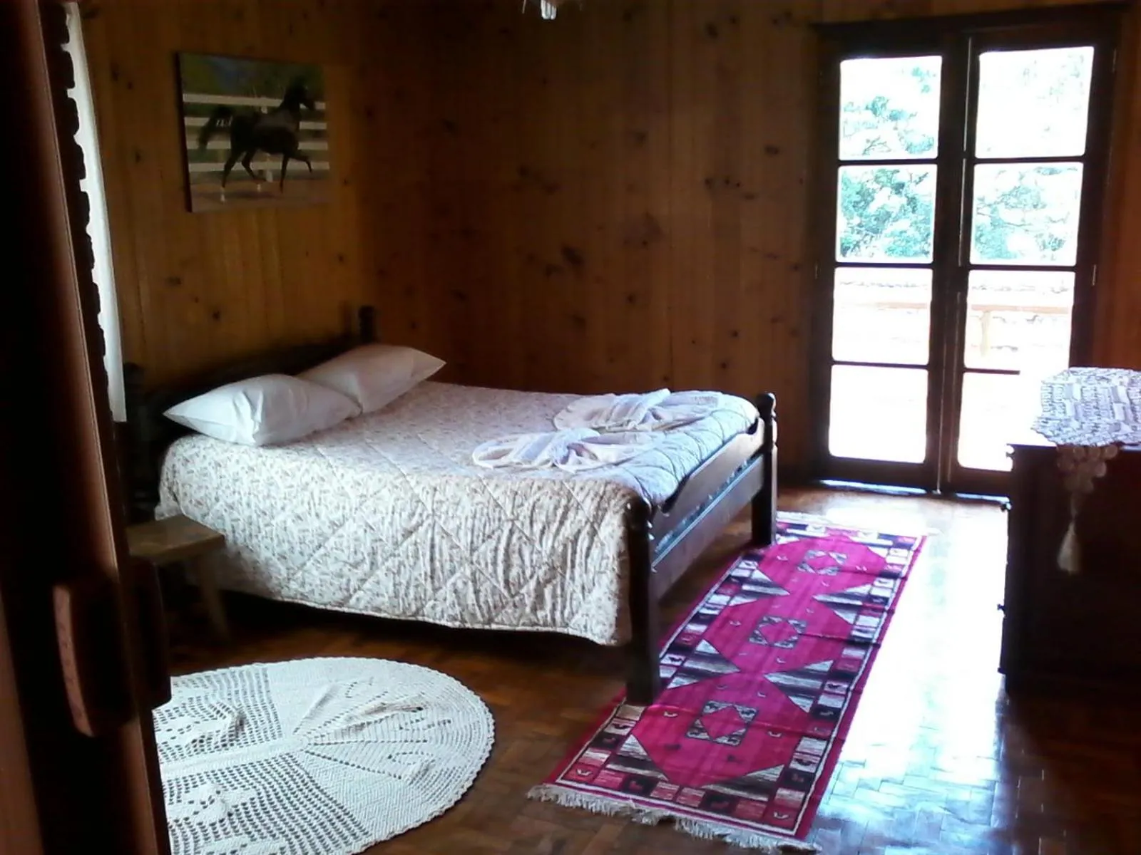 Bed in Chalés Dona Zenta