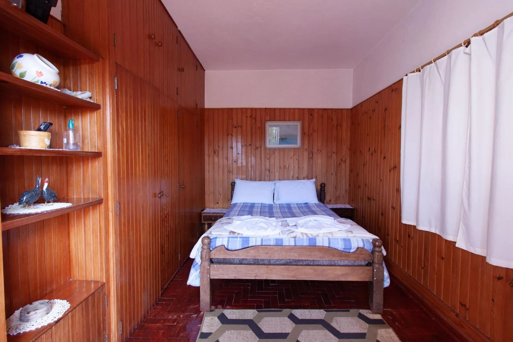 Bed in Chalés Dona Zenta