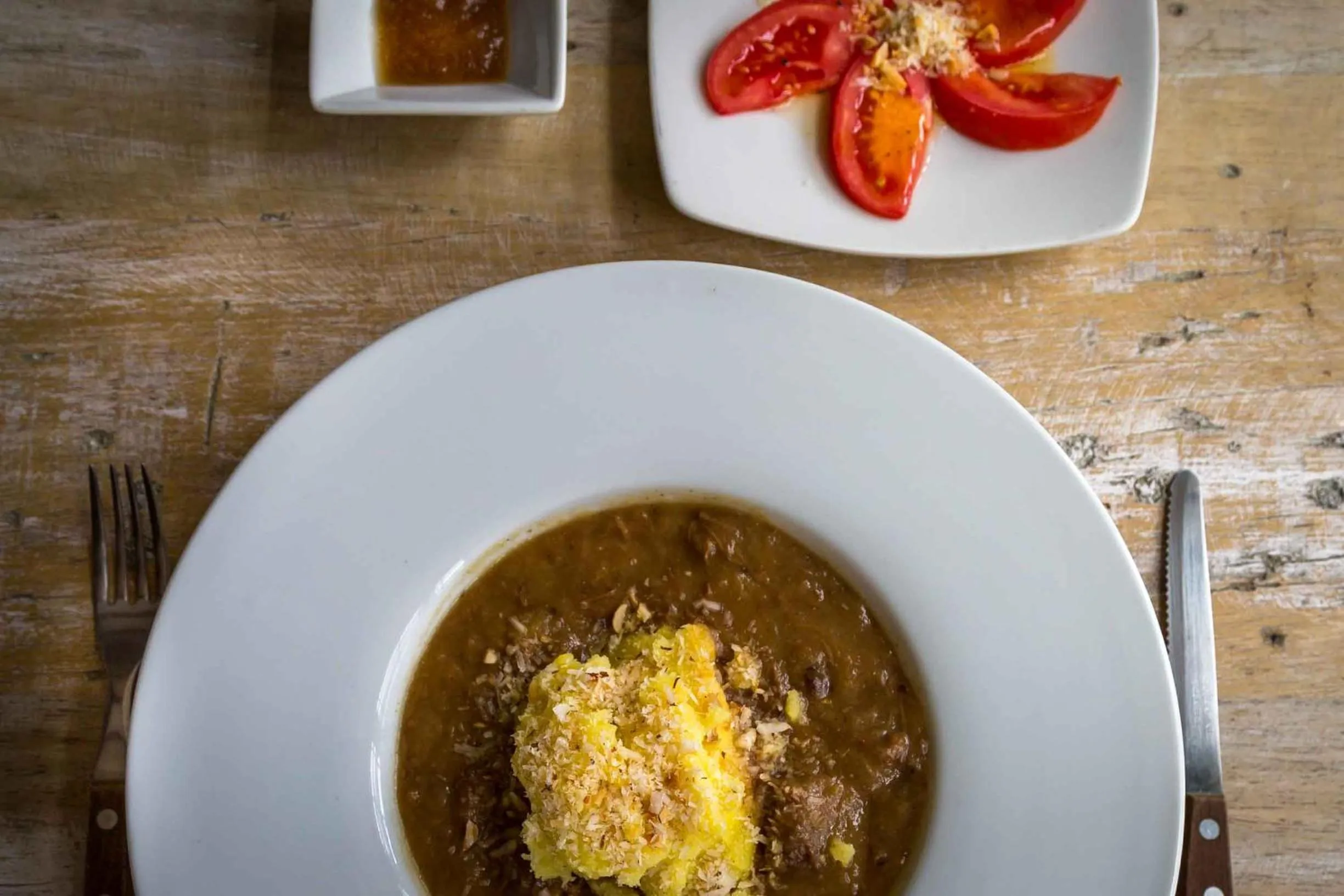 Food close-up in Niños Hotel Meloc