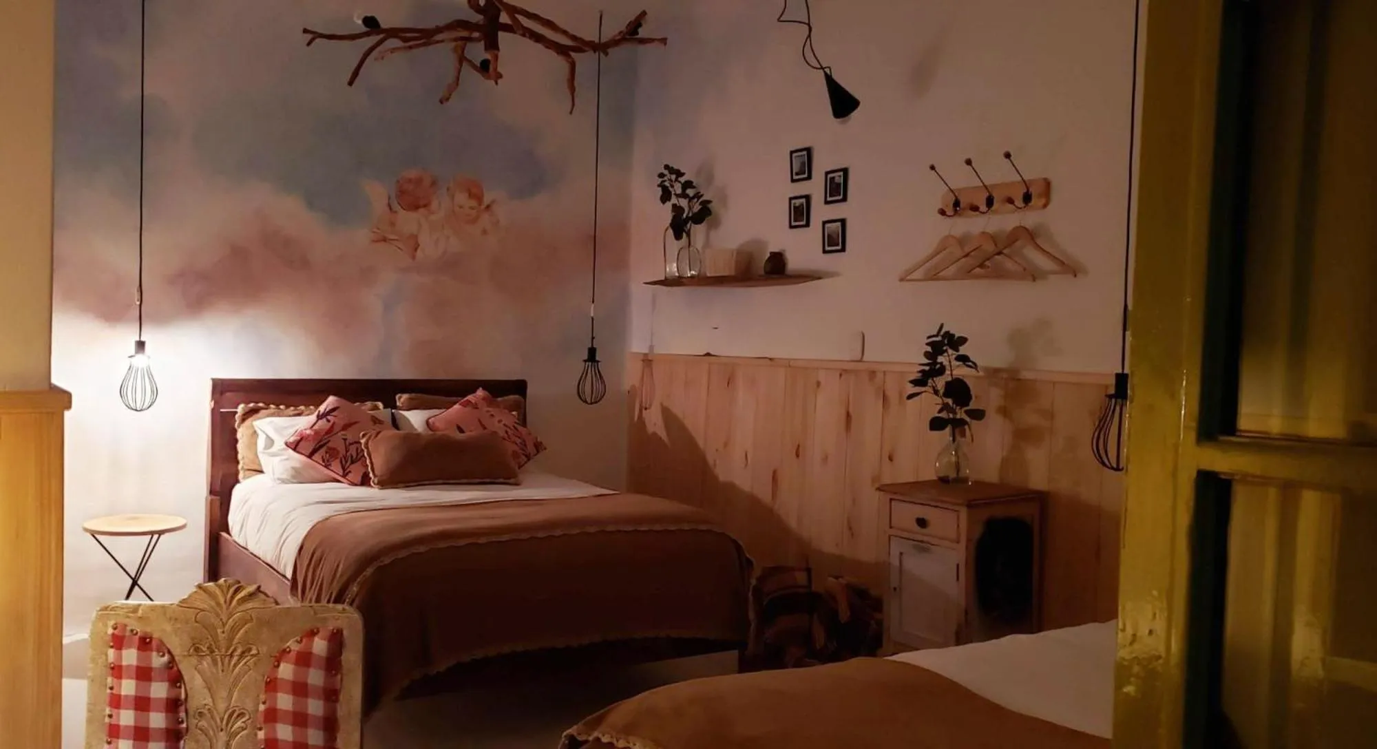 Bed in Niños Hotel Meloc