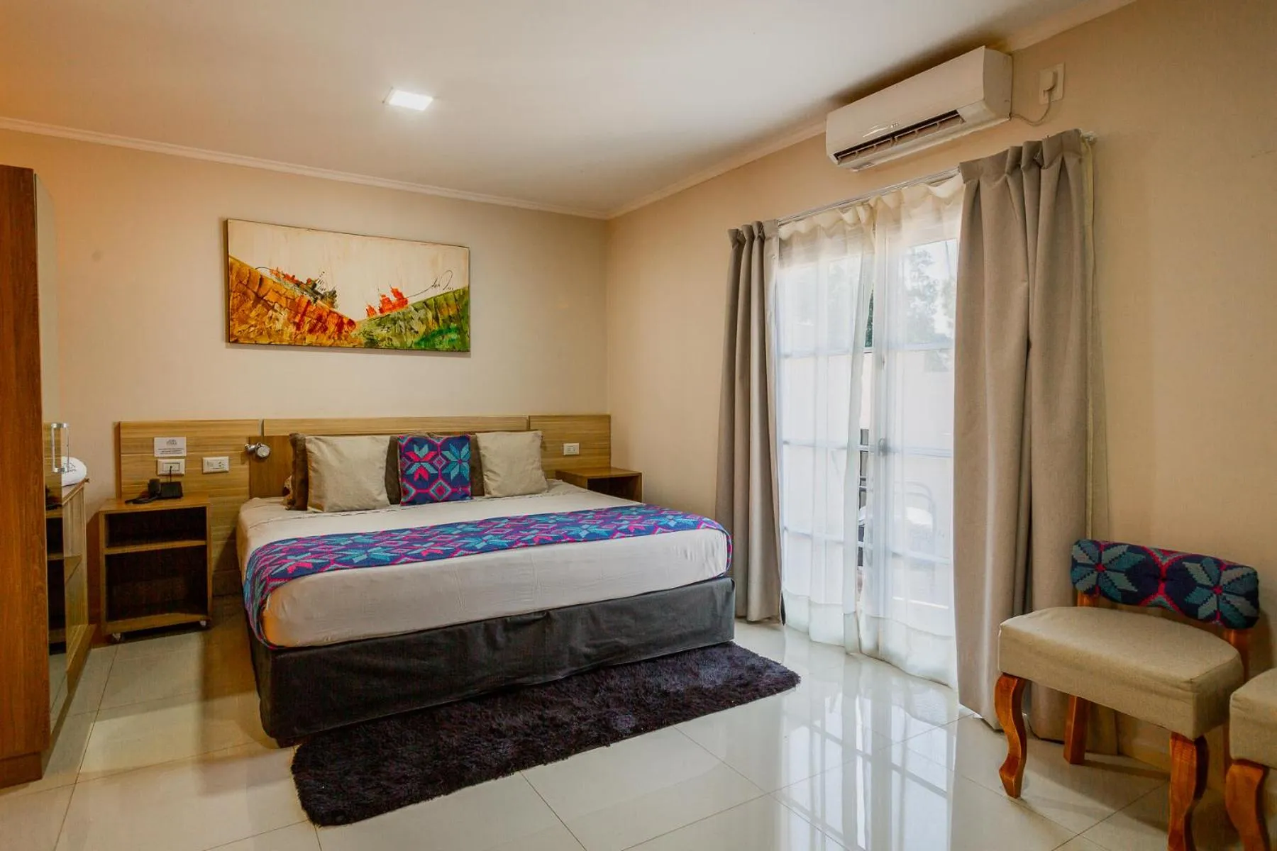 Bed in Hotel Yvera Cataratas