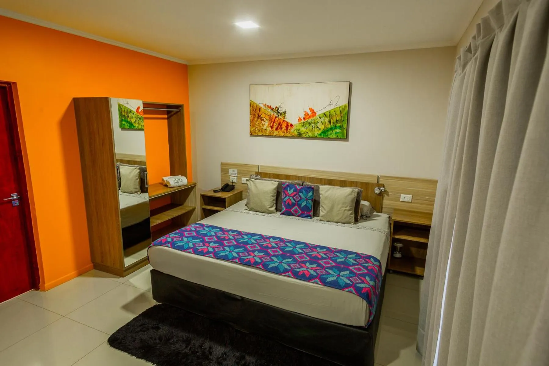 Bed in Hotel Yvera Cataratas