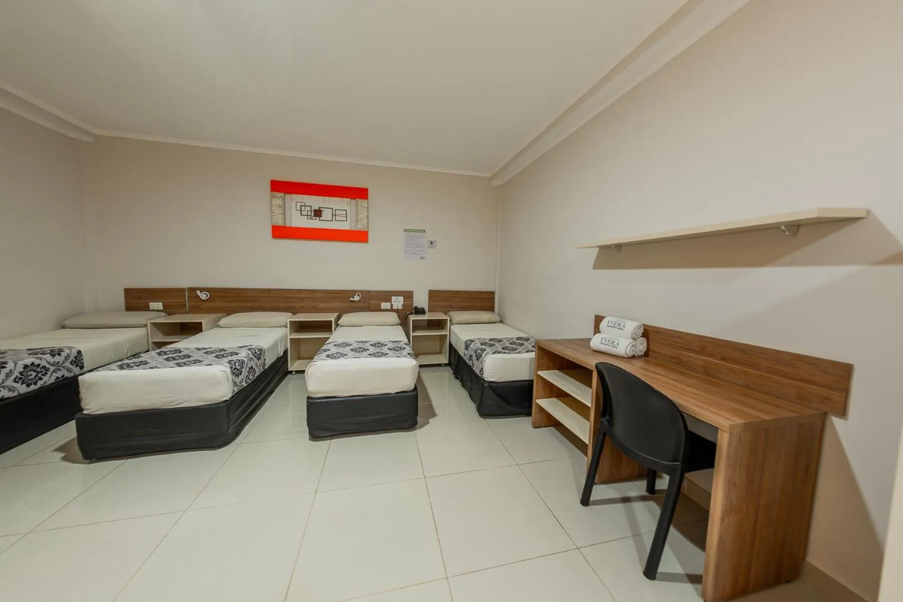 Bed in Hotel Yvera Cataratas