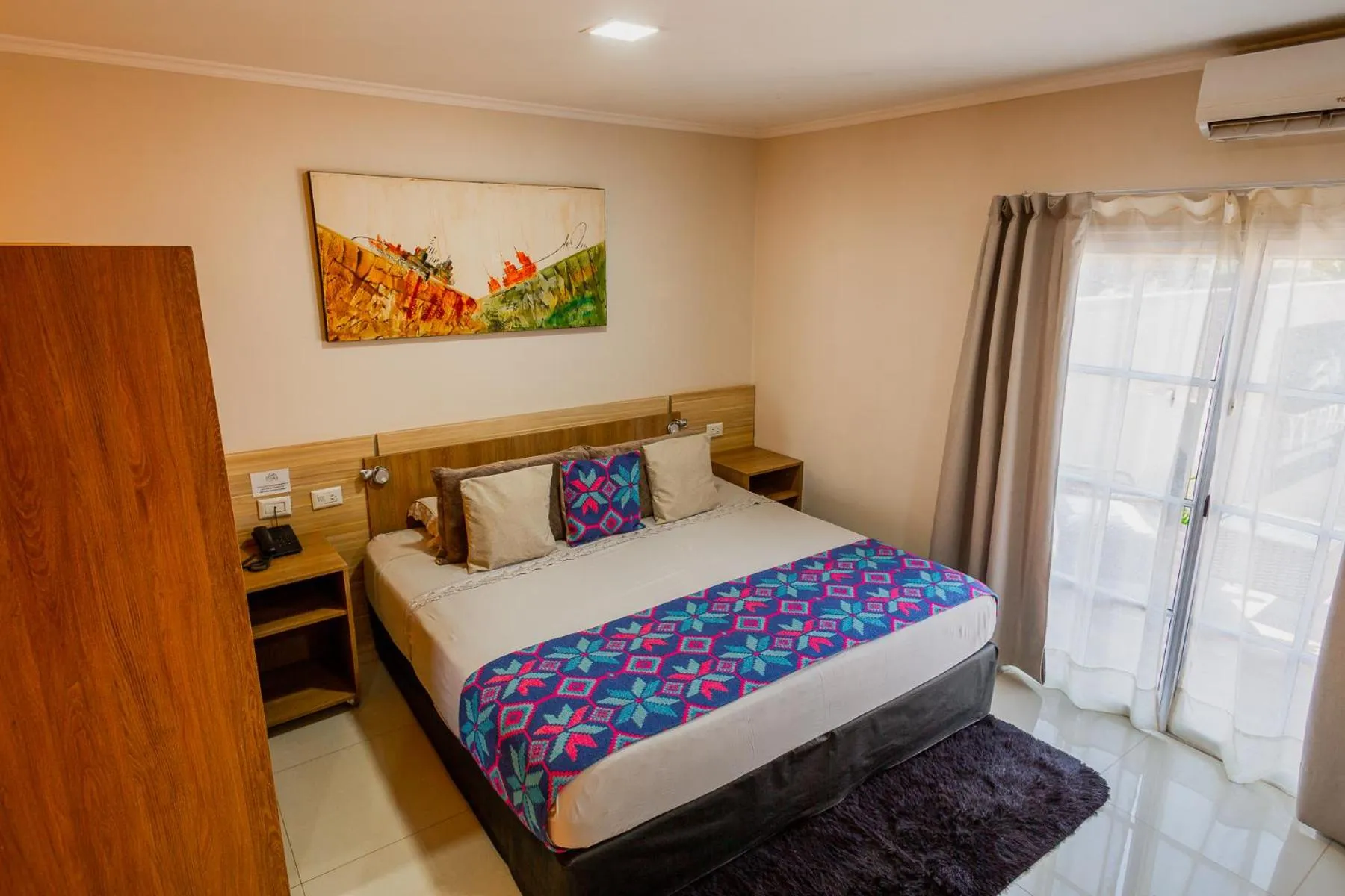 Bed in Hotel Yvera Cataratas