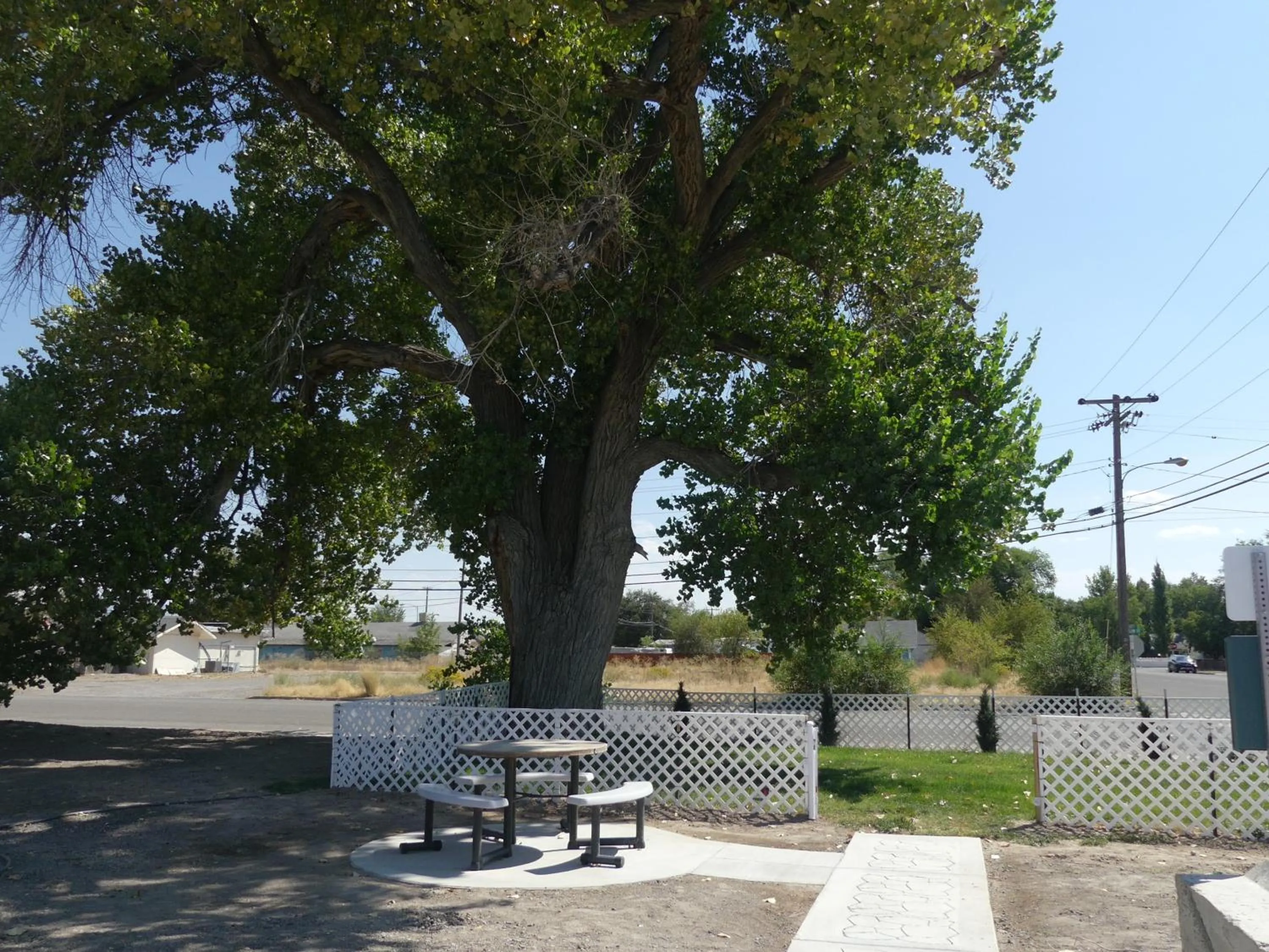 Patio in Big Chief Motel