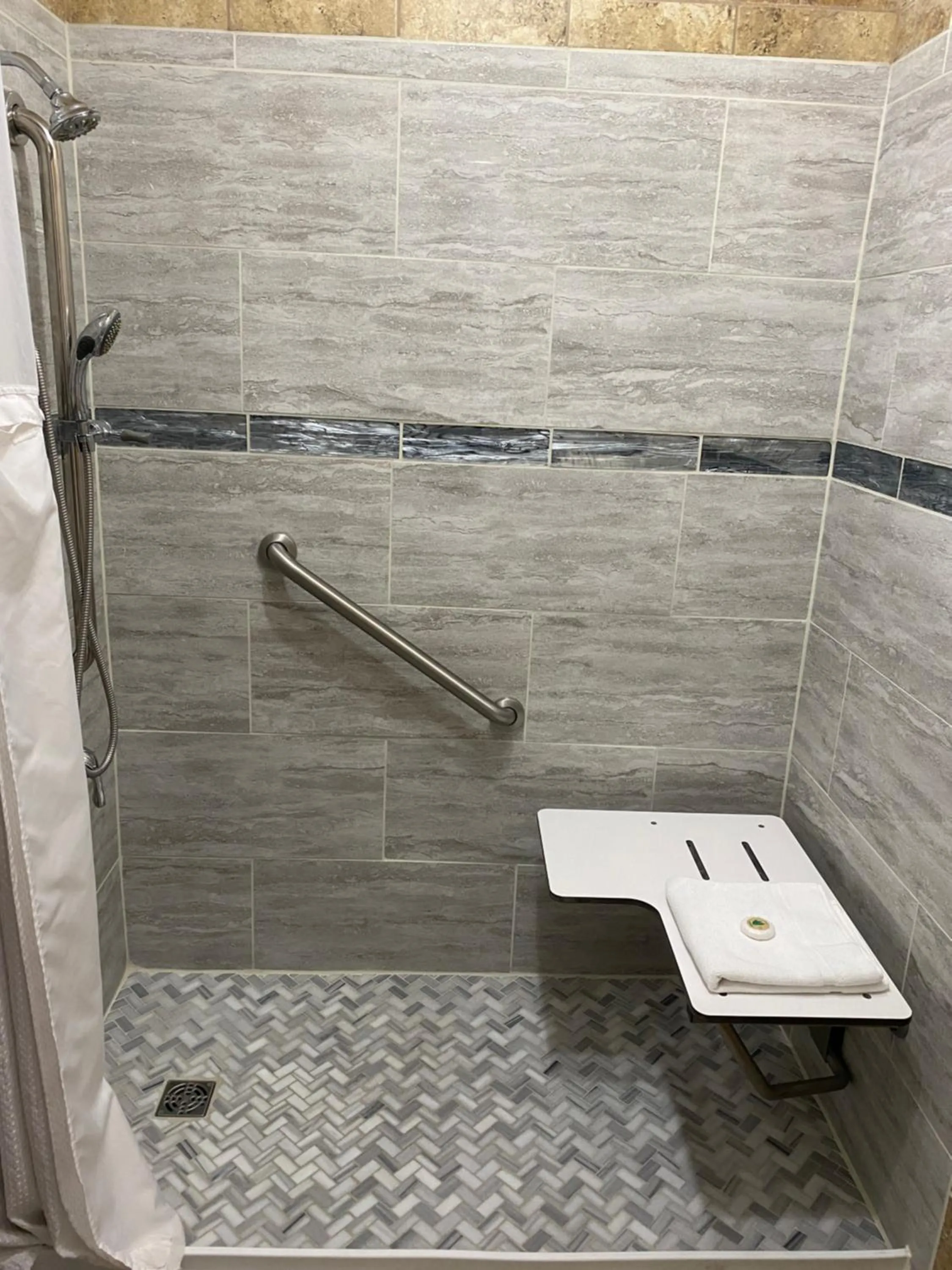 Bathroom in Big Chief Motel