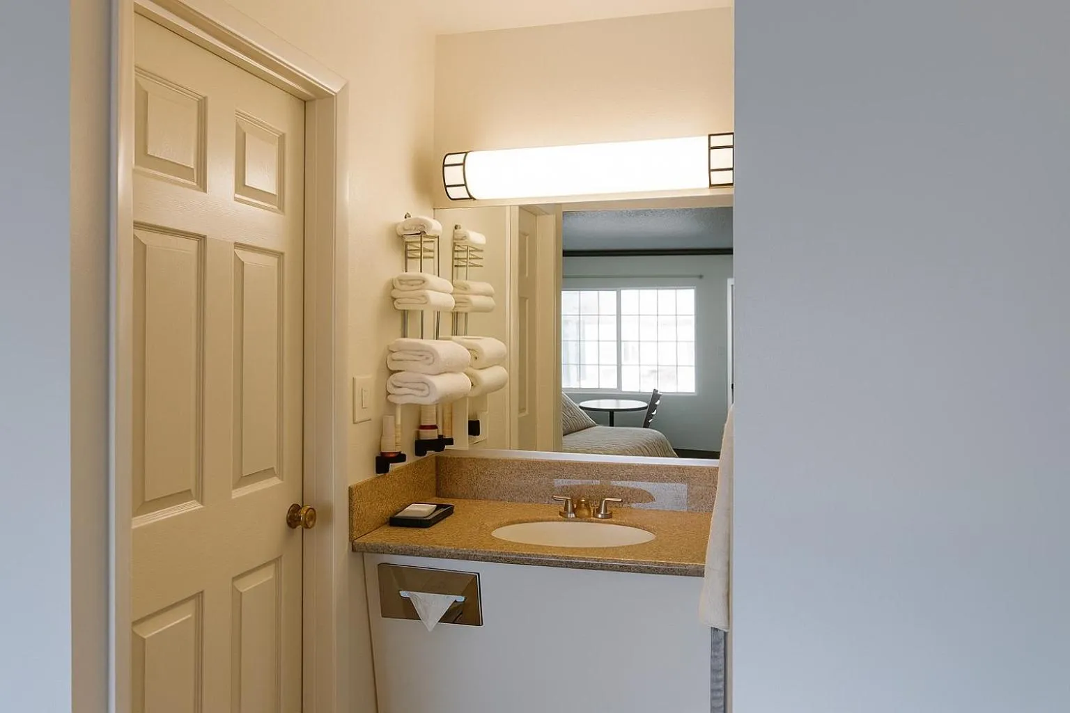 Bathroom in Big Chief Motel