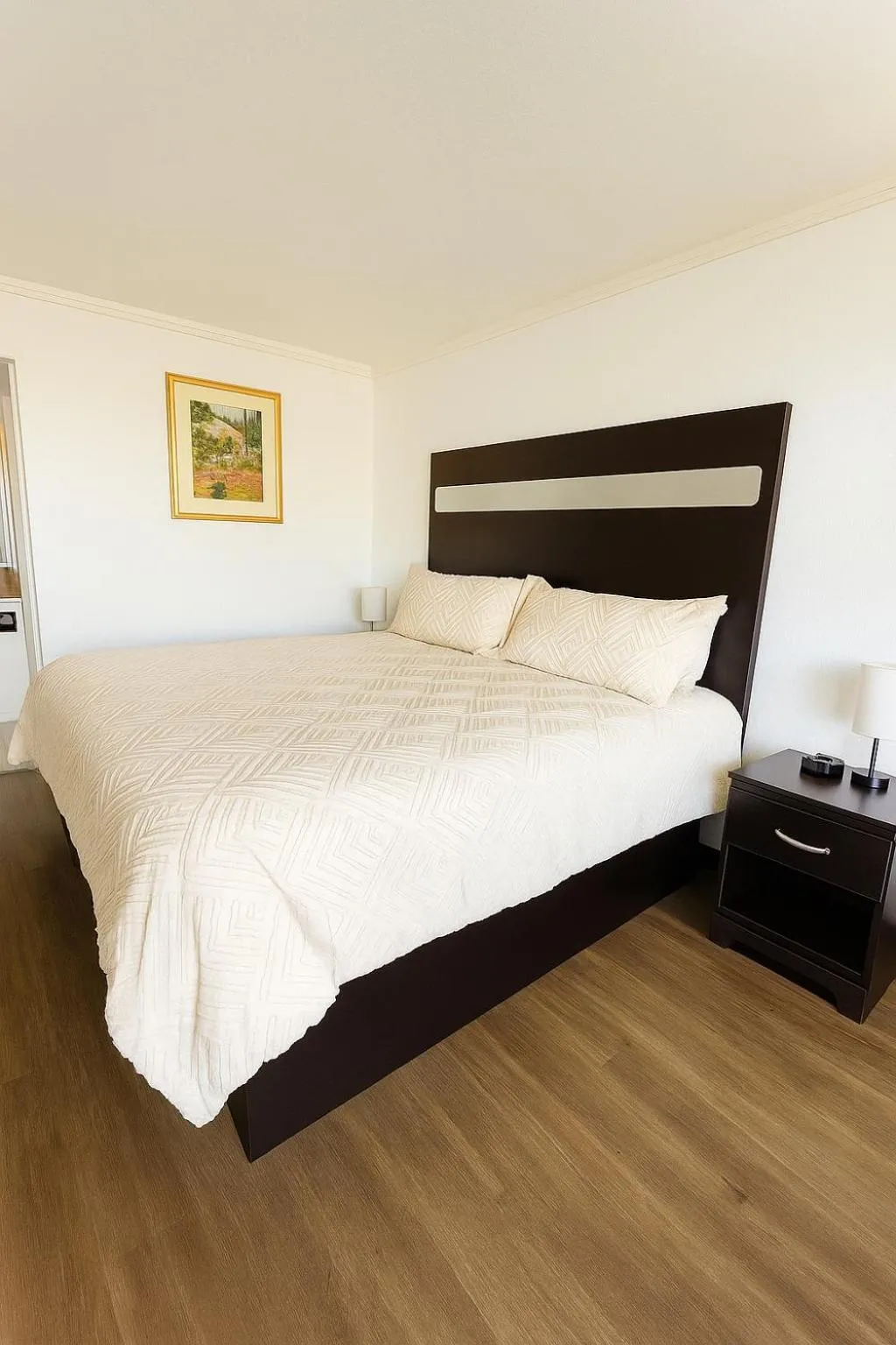 Bed in Big Chief Motel