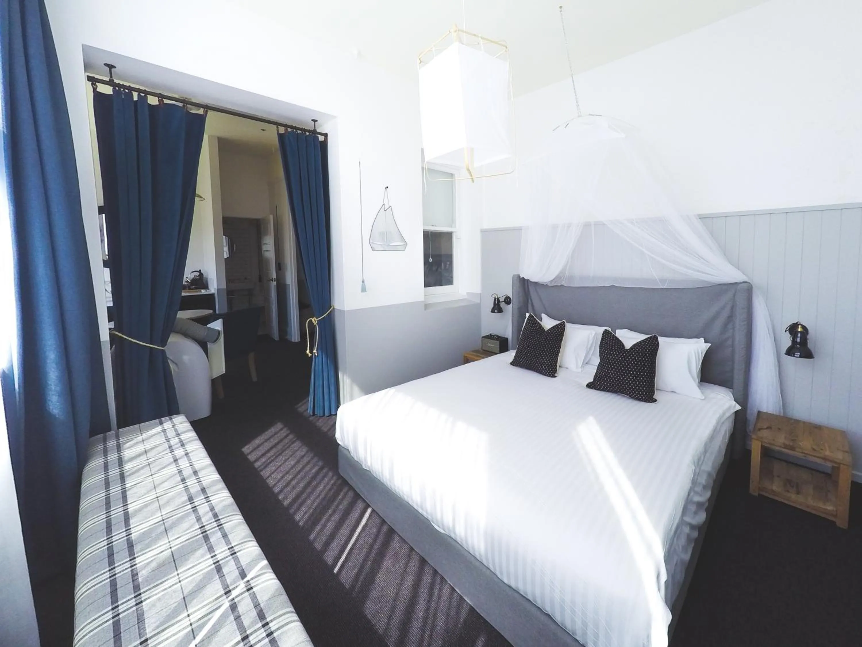 Bed in Hotel Palisade