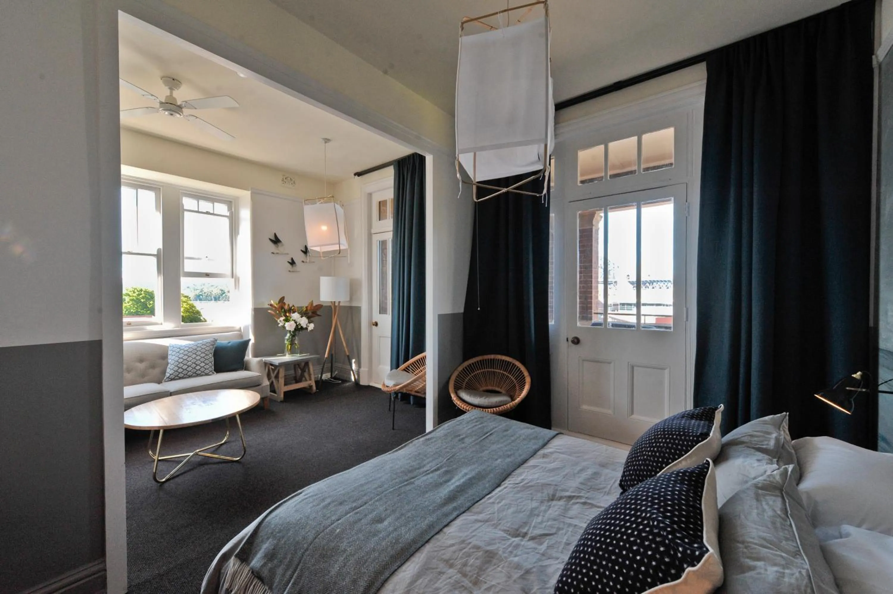 Day, Bed in Hotel Palisade