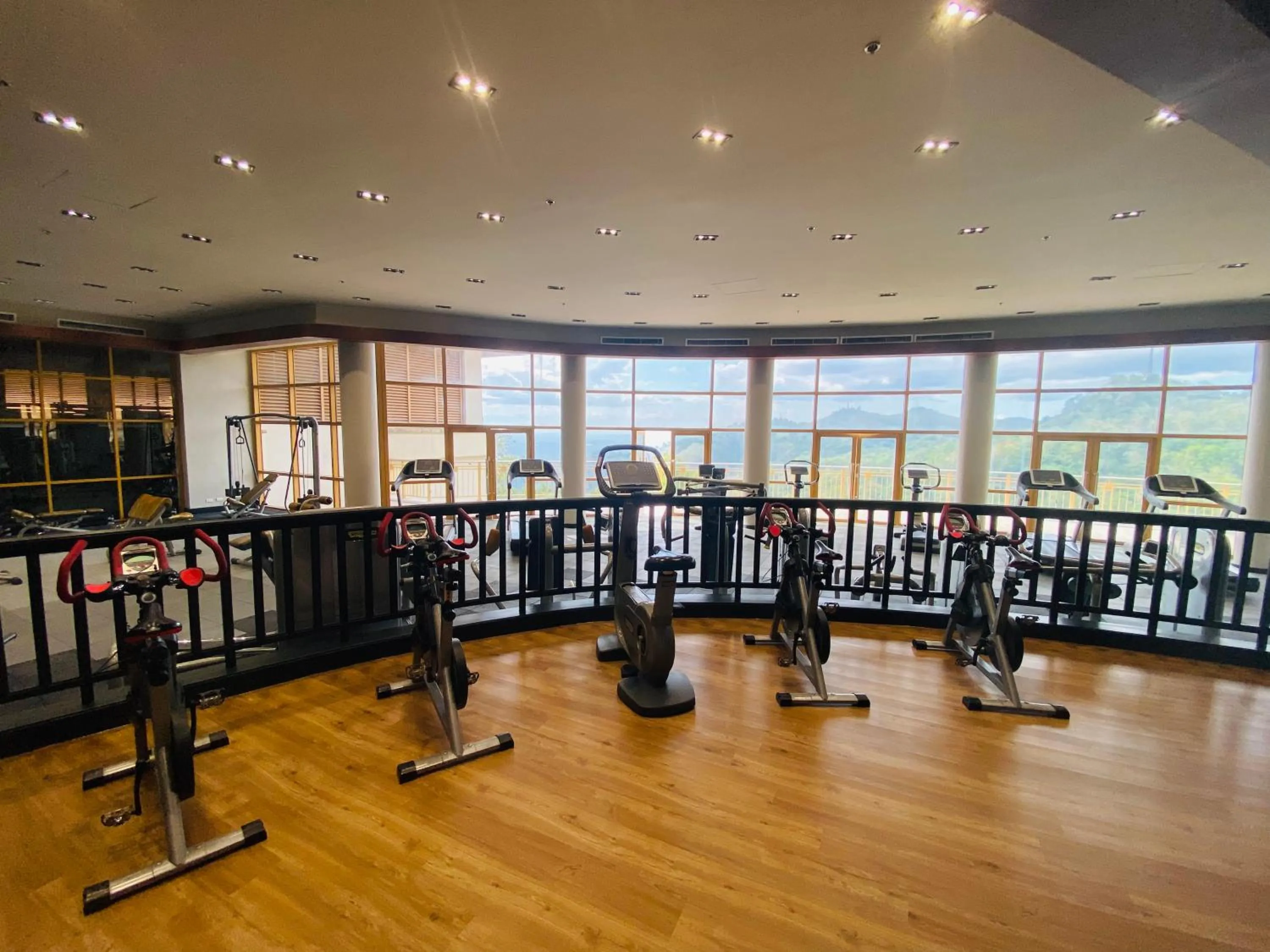 Fitness centre/facilities in Timberland Highlands Resort