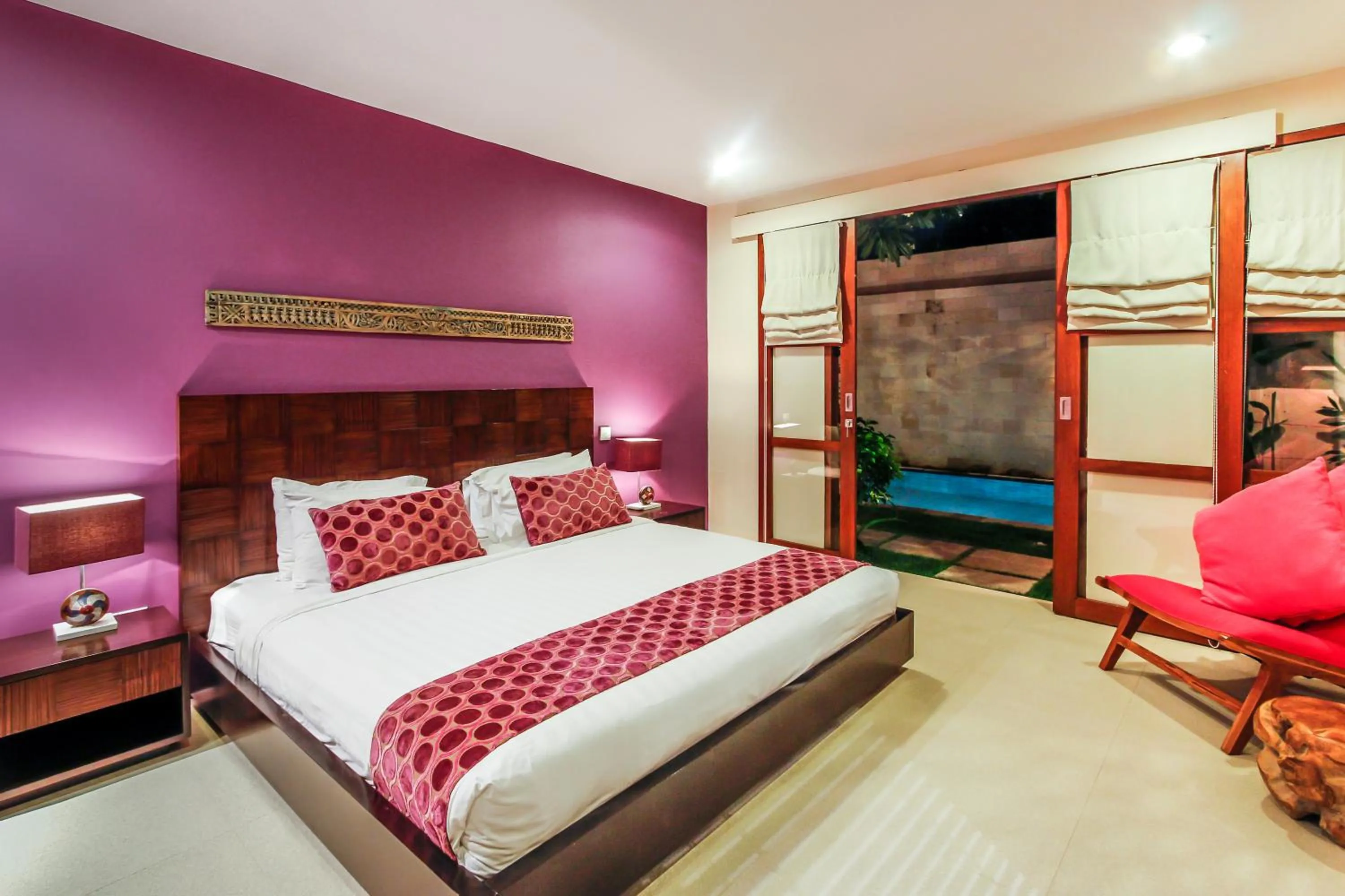 Night, Bed in Samana Villas