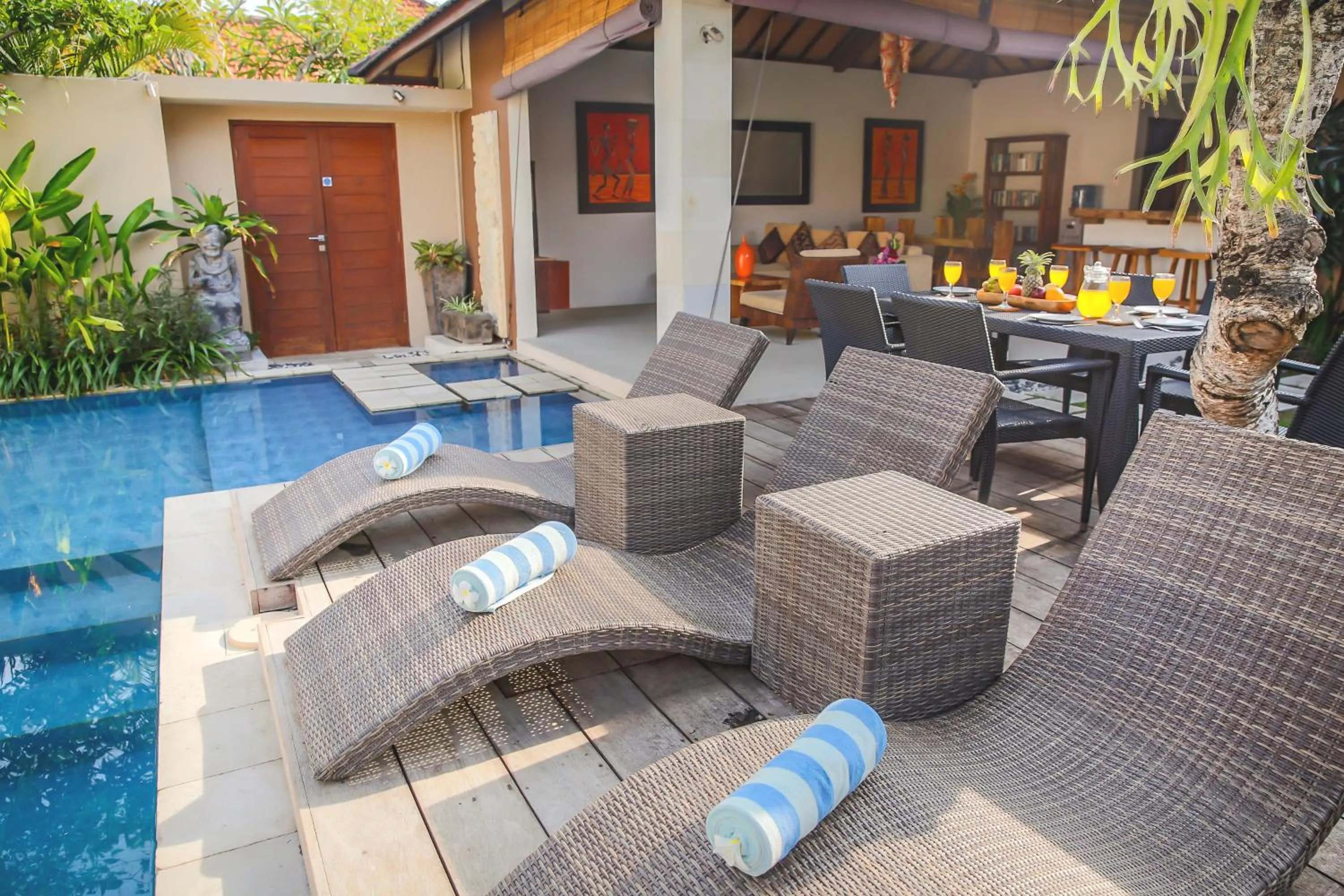 Patio in Samana Villas