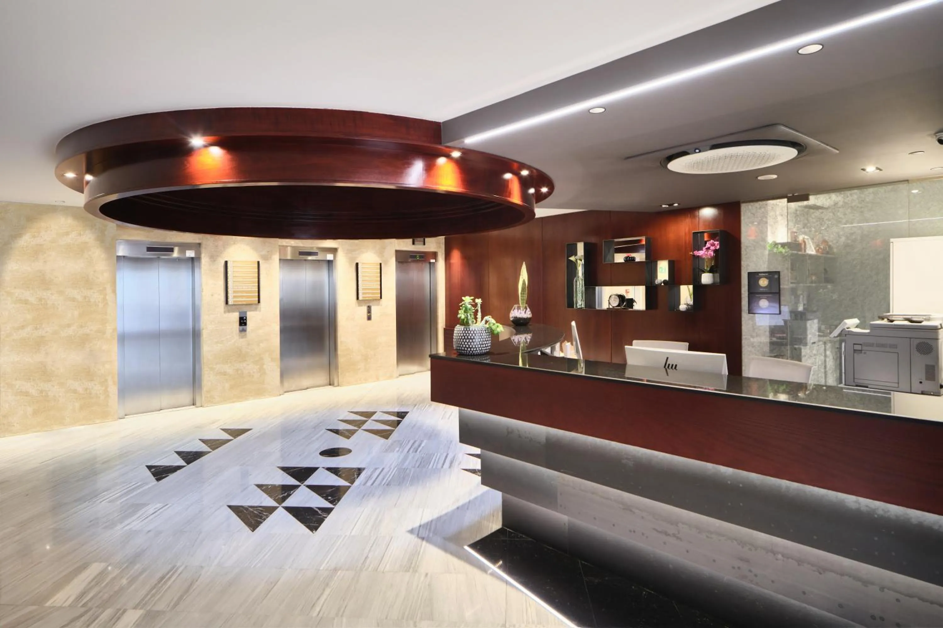 Lobby or reception in Exe Prisma