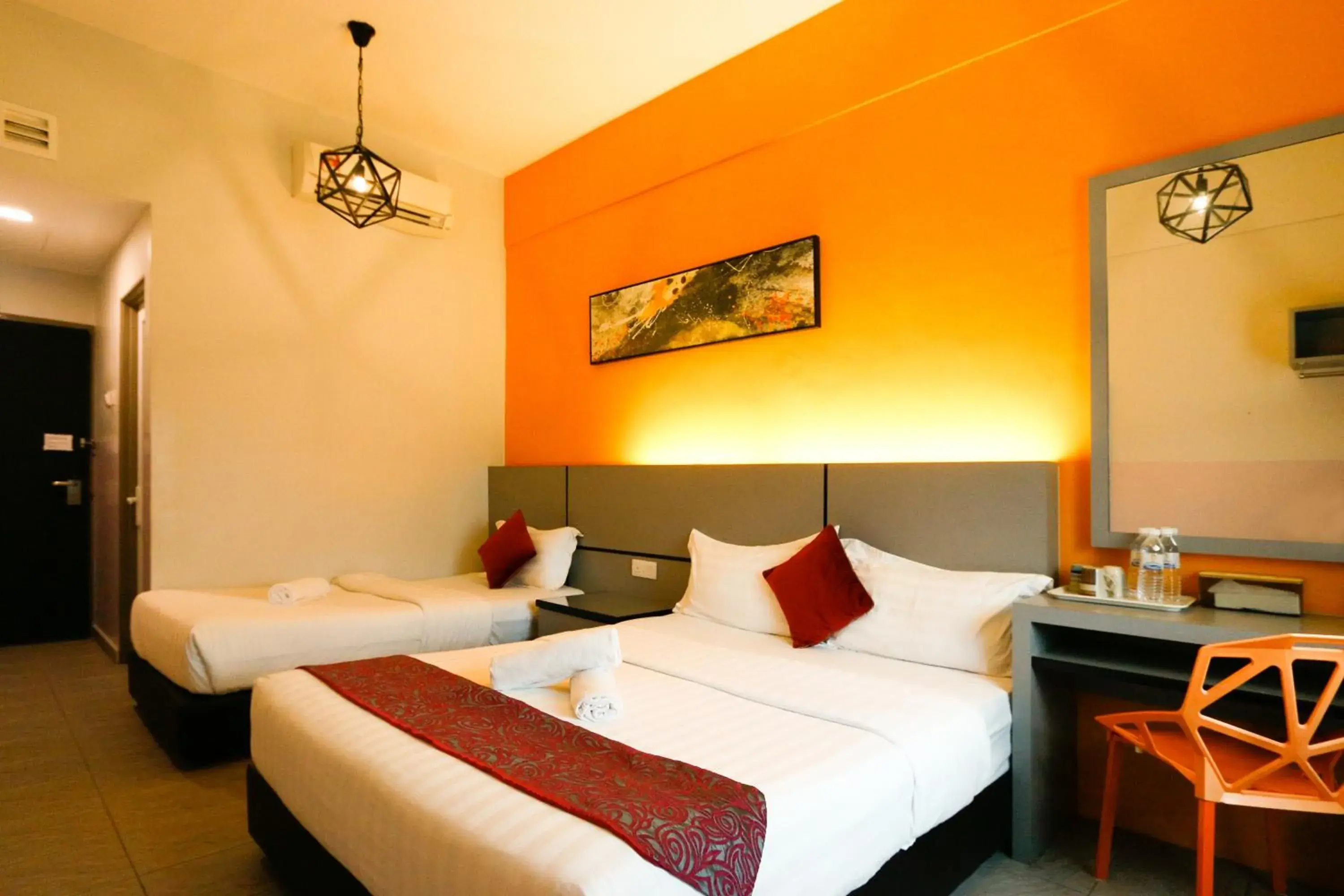 Triple Room in Travelland Hotel Triple Room in Travelland Hotel