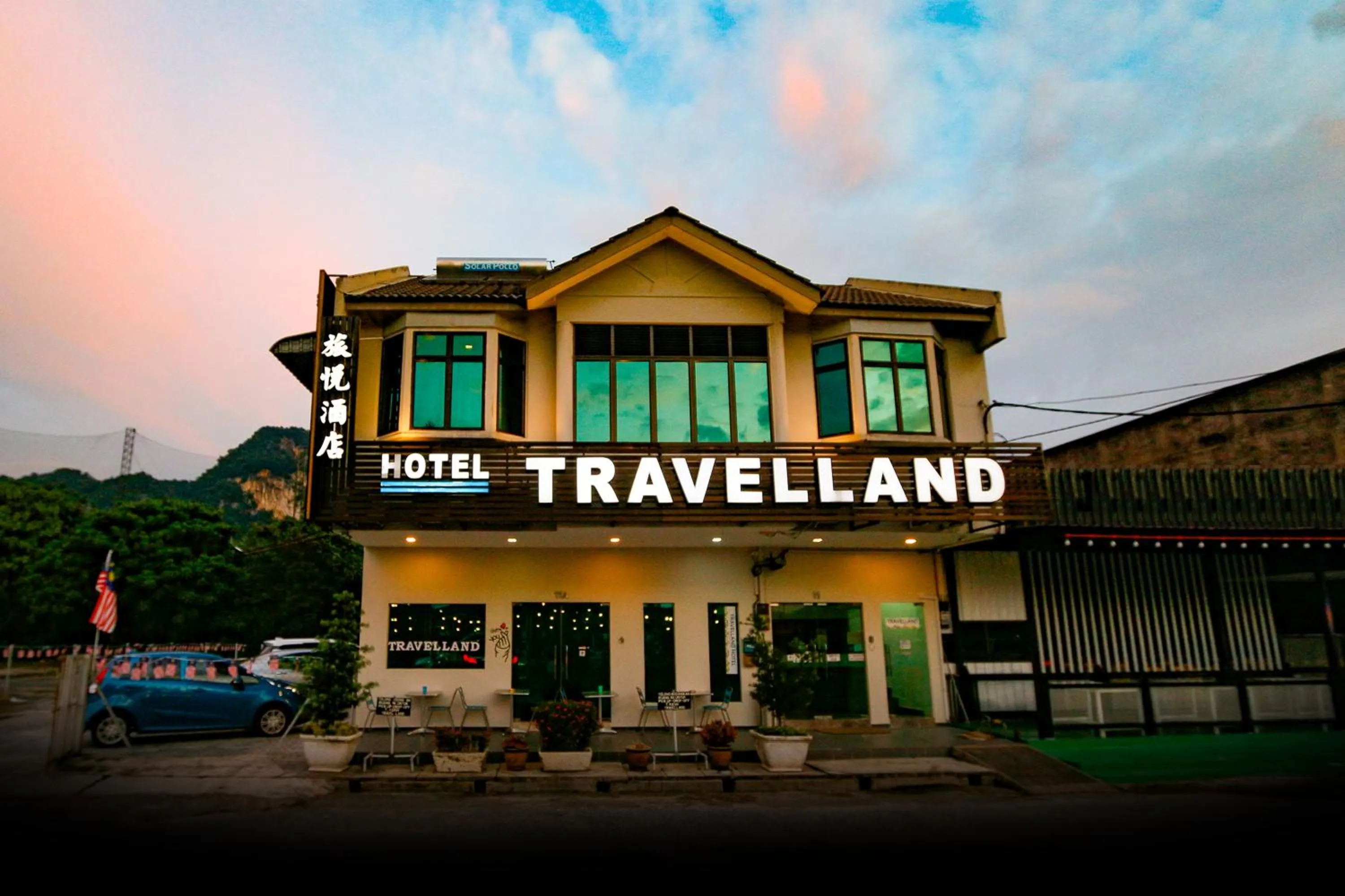 Property building in Travelland Hotel