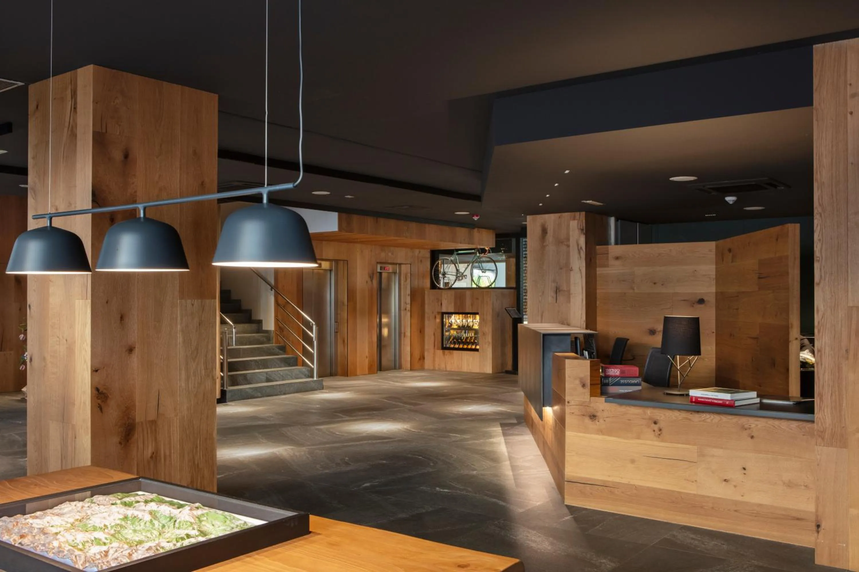 Lobby or reception in Acta Arthotel