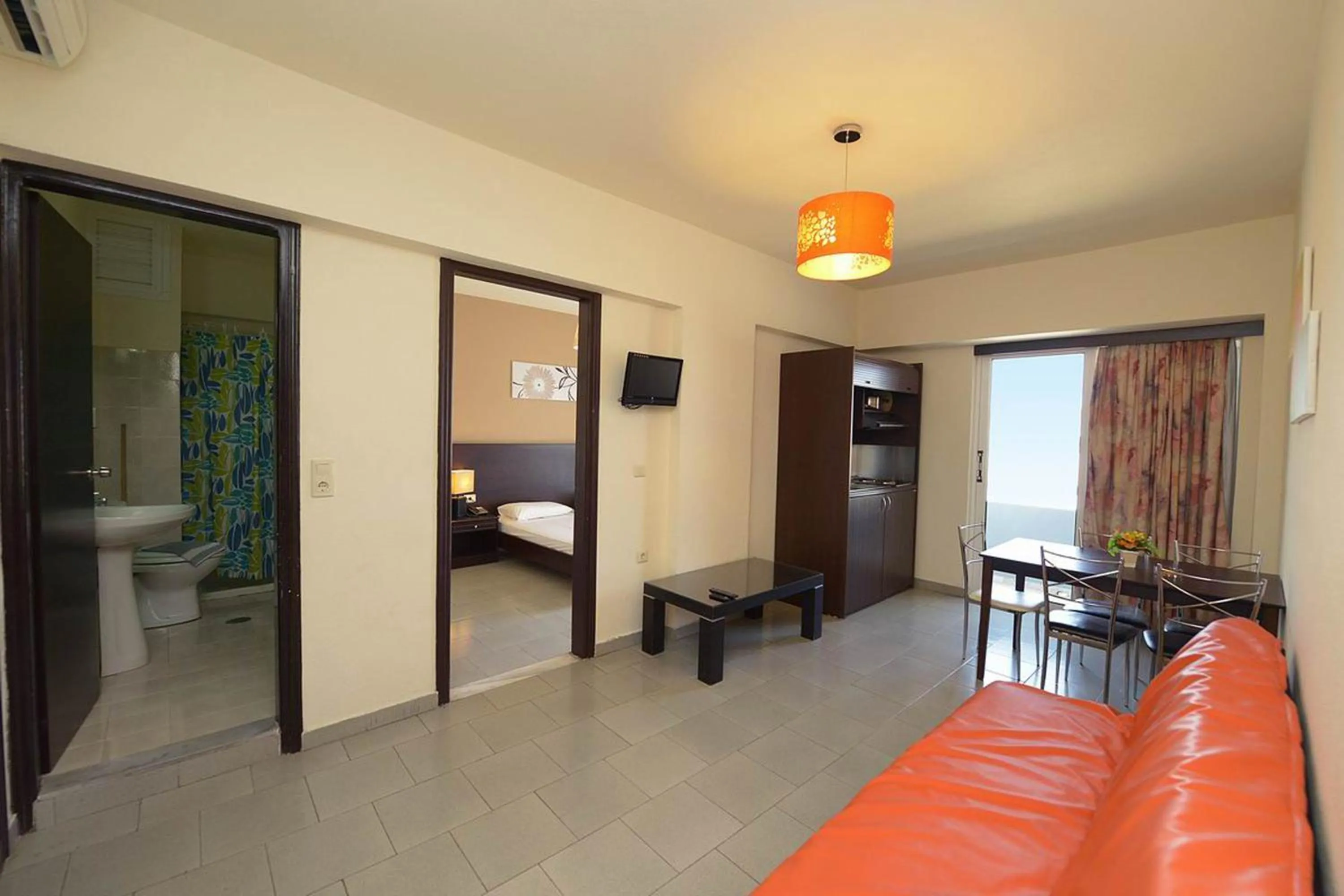 Living room in Ialysos City Hotel