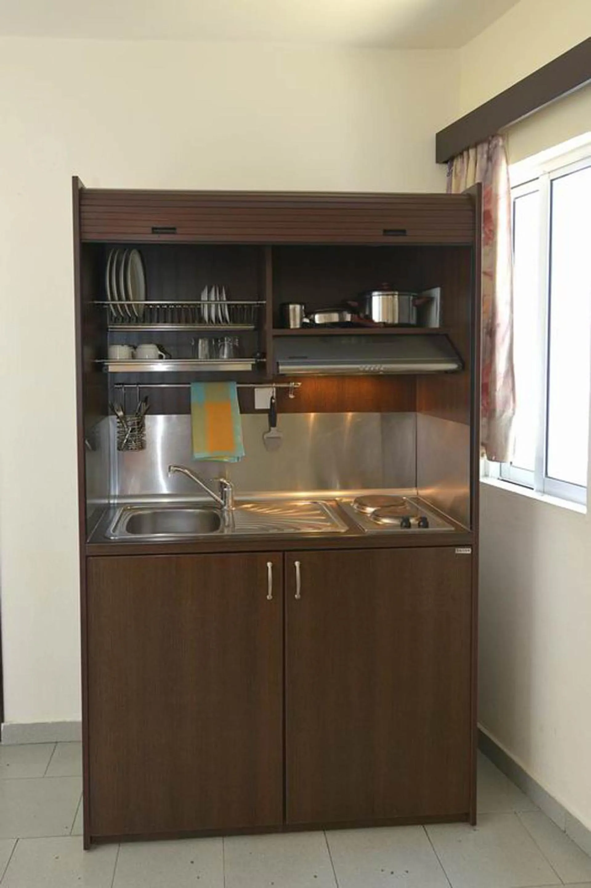 Kitchen or kitchenette in Ialysos City Hotel