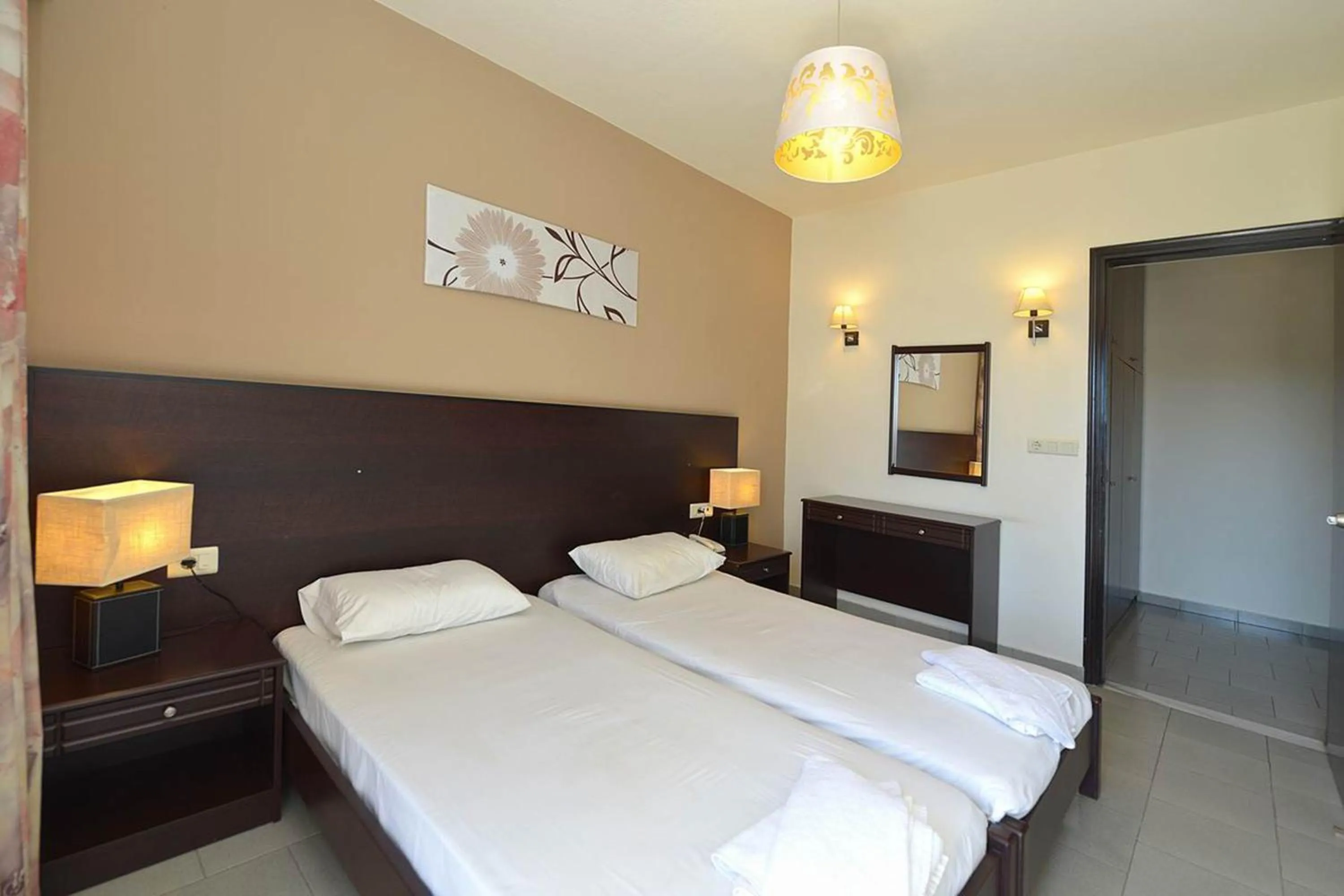 Bedroom in Ialysos City Hotel