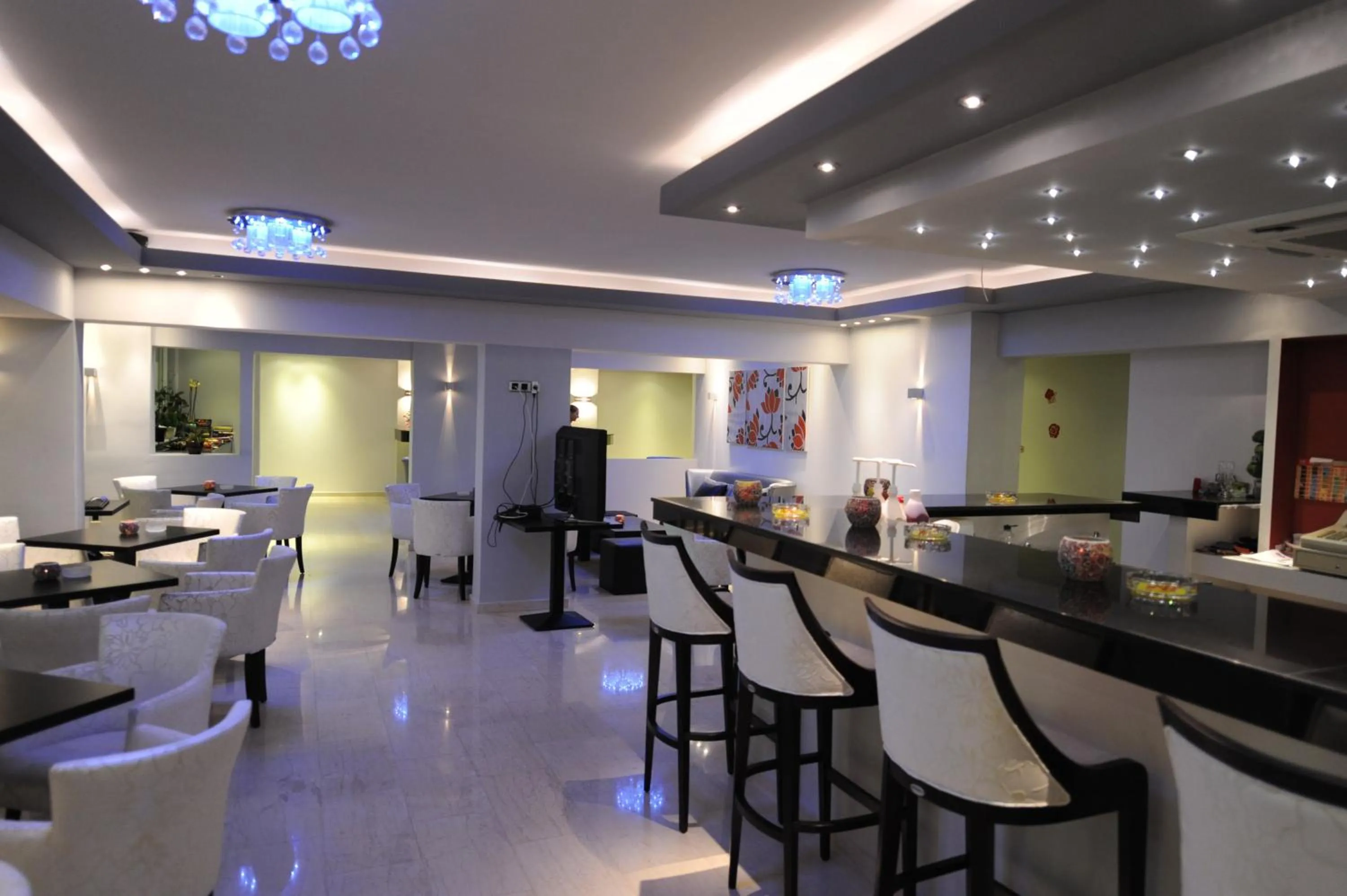 Lounge or bar in Ialysos City Hotel