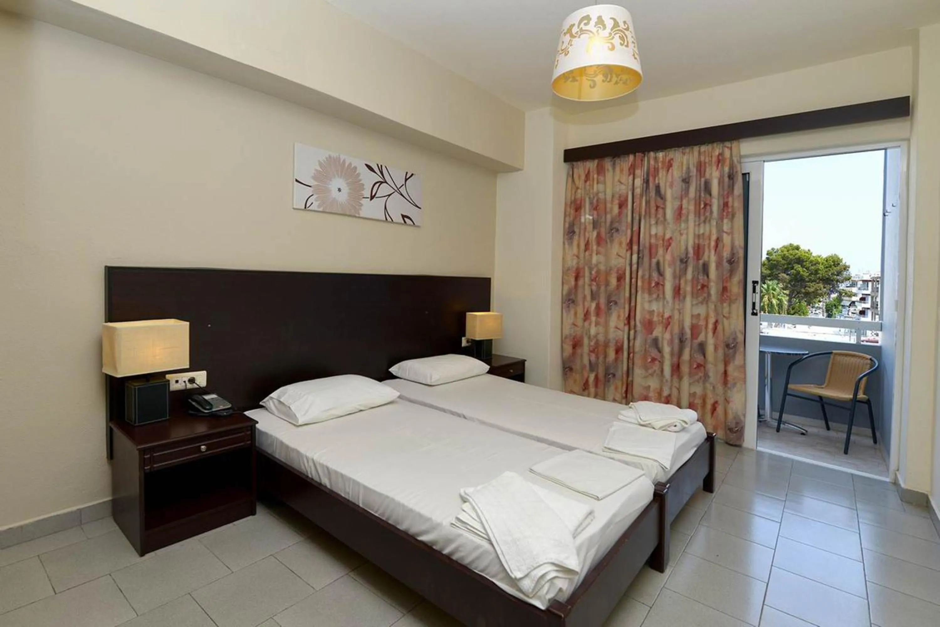 Bedroom in Ialysos City Hotel