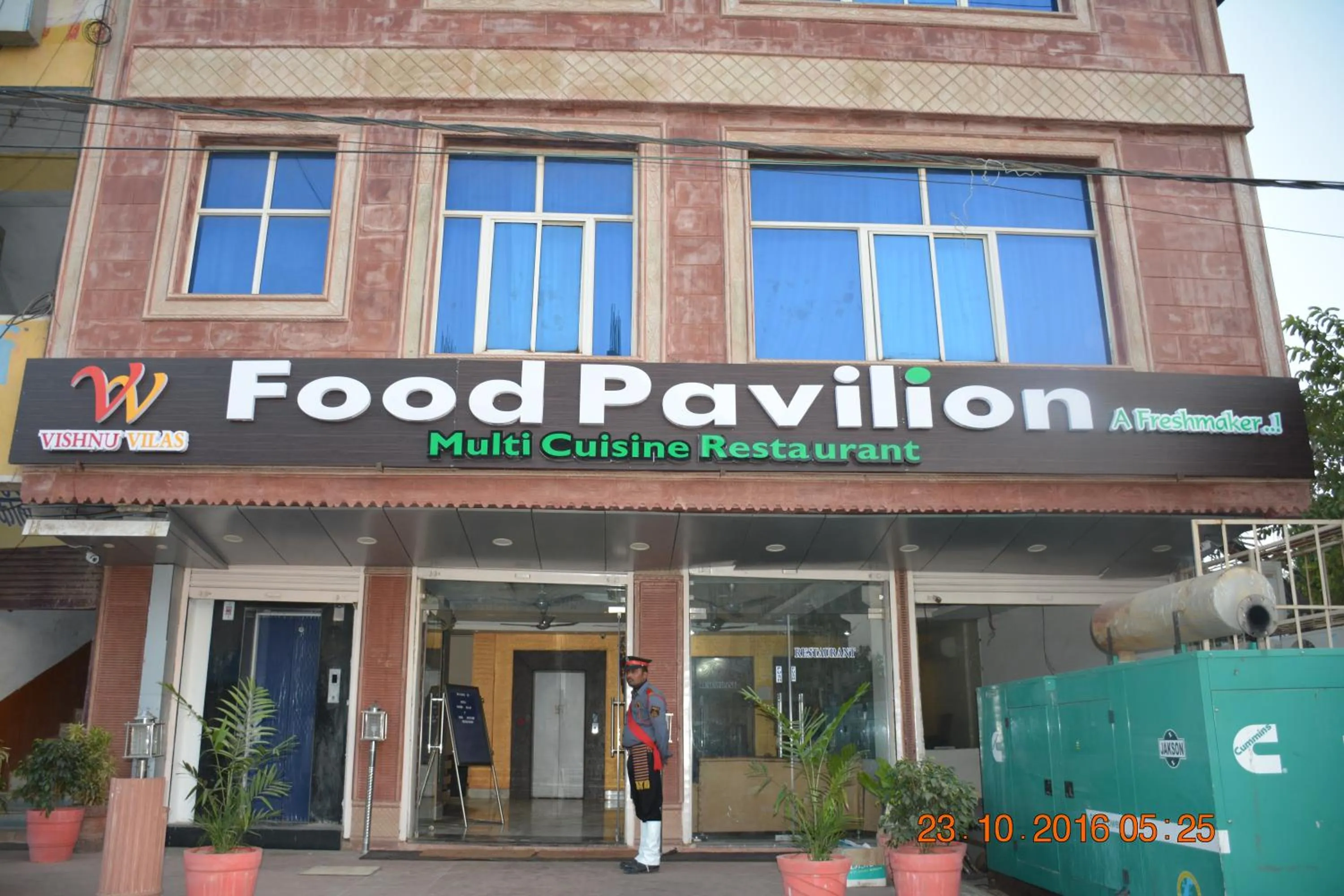 Location in Hotel Vishnu Vilas